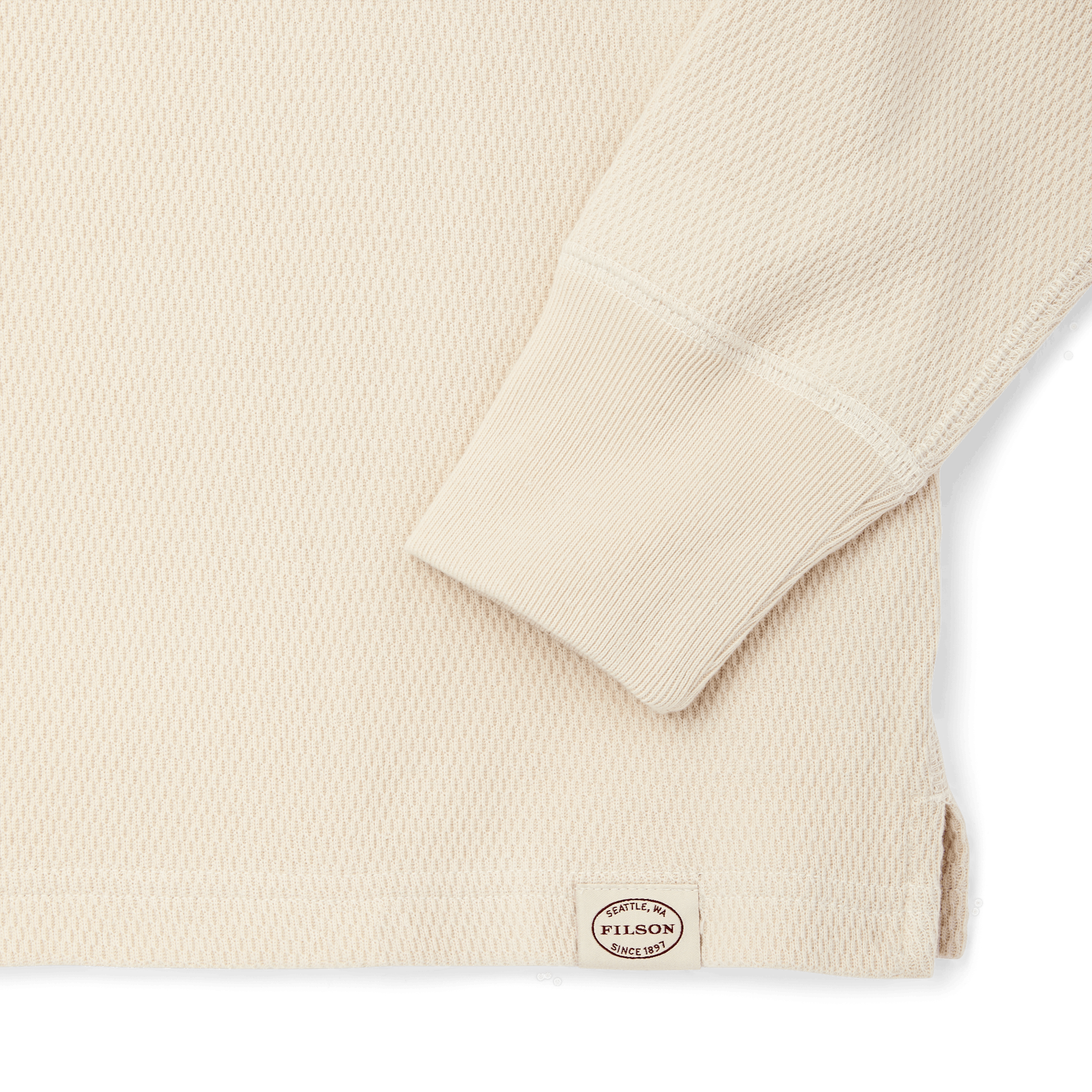 Waffle Knit Henley
