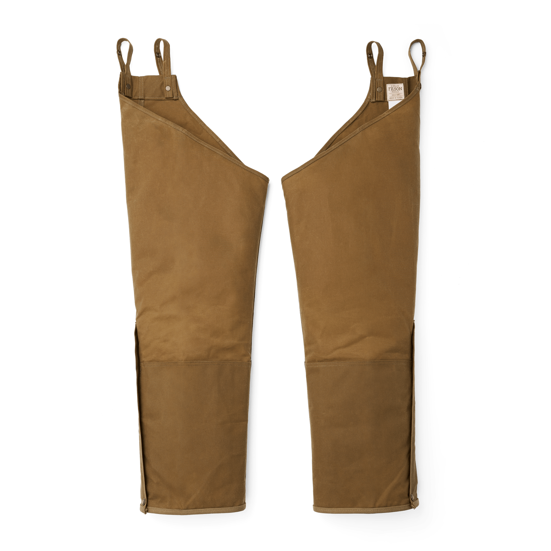 Double Tin Cloth Chaps with Zipper