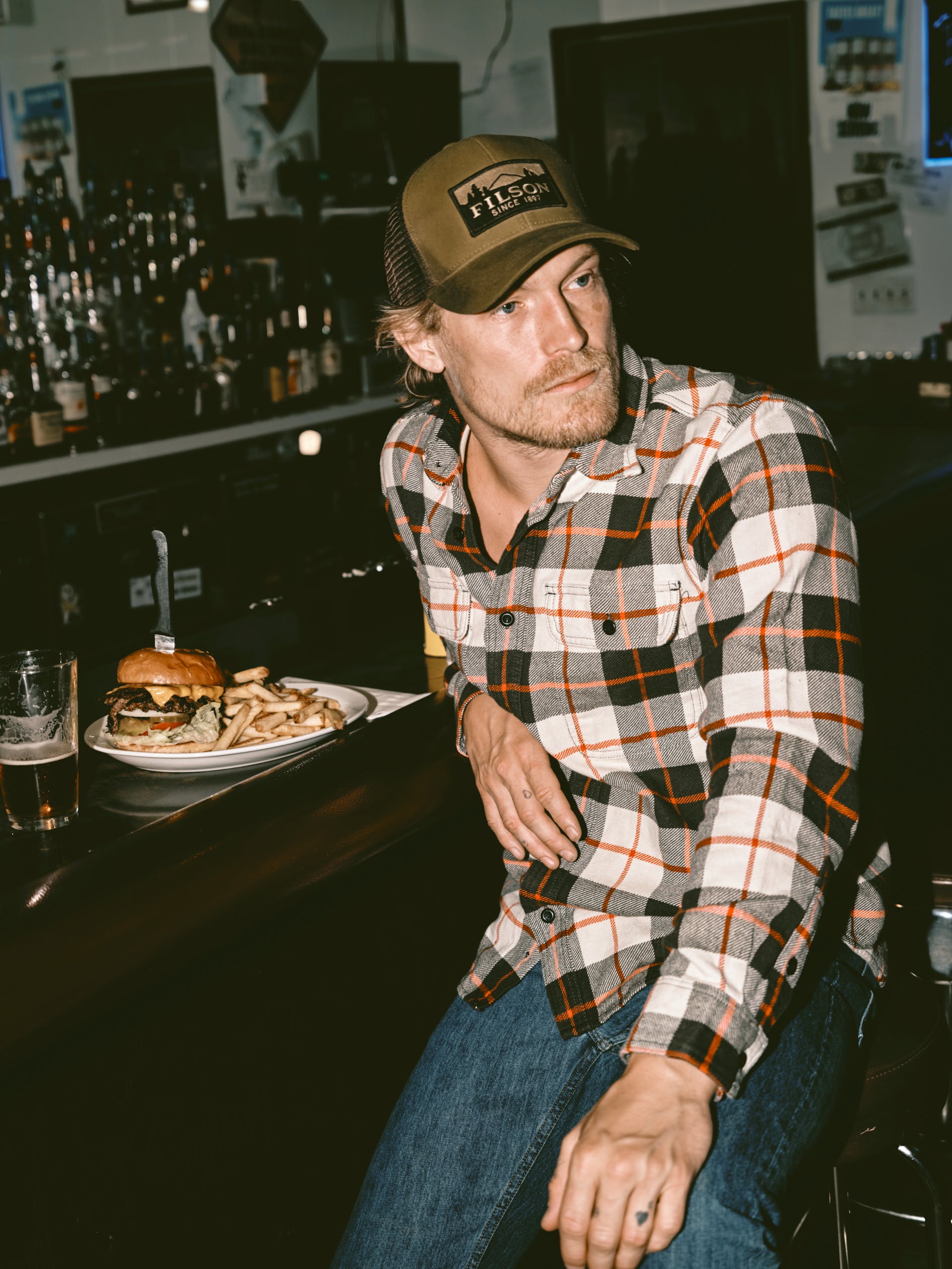 Vintage Flannel Work Shirt