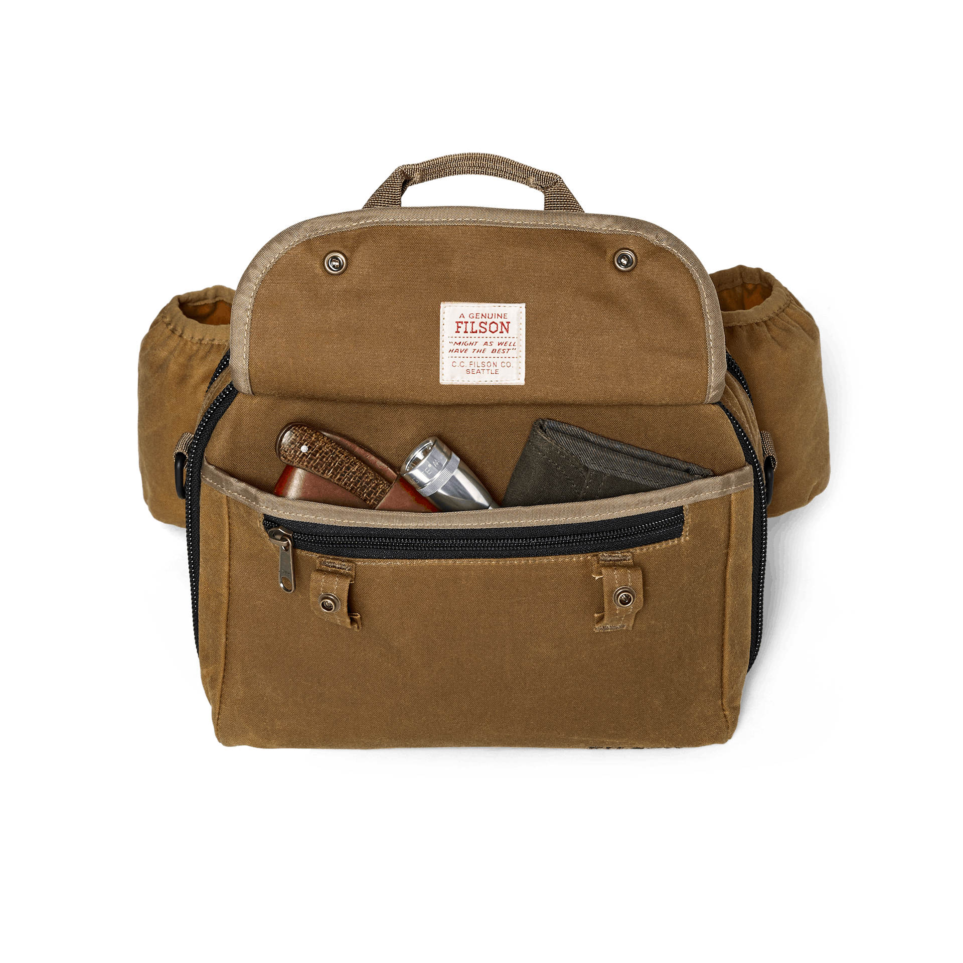 Tin Cloth Fishing Pack