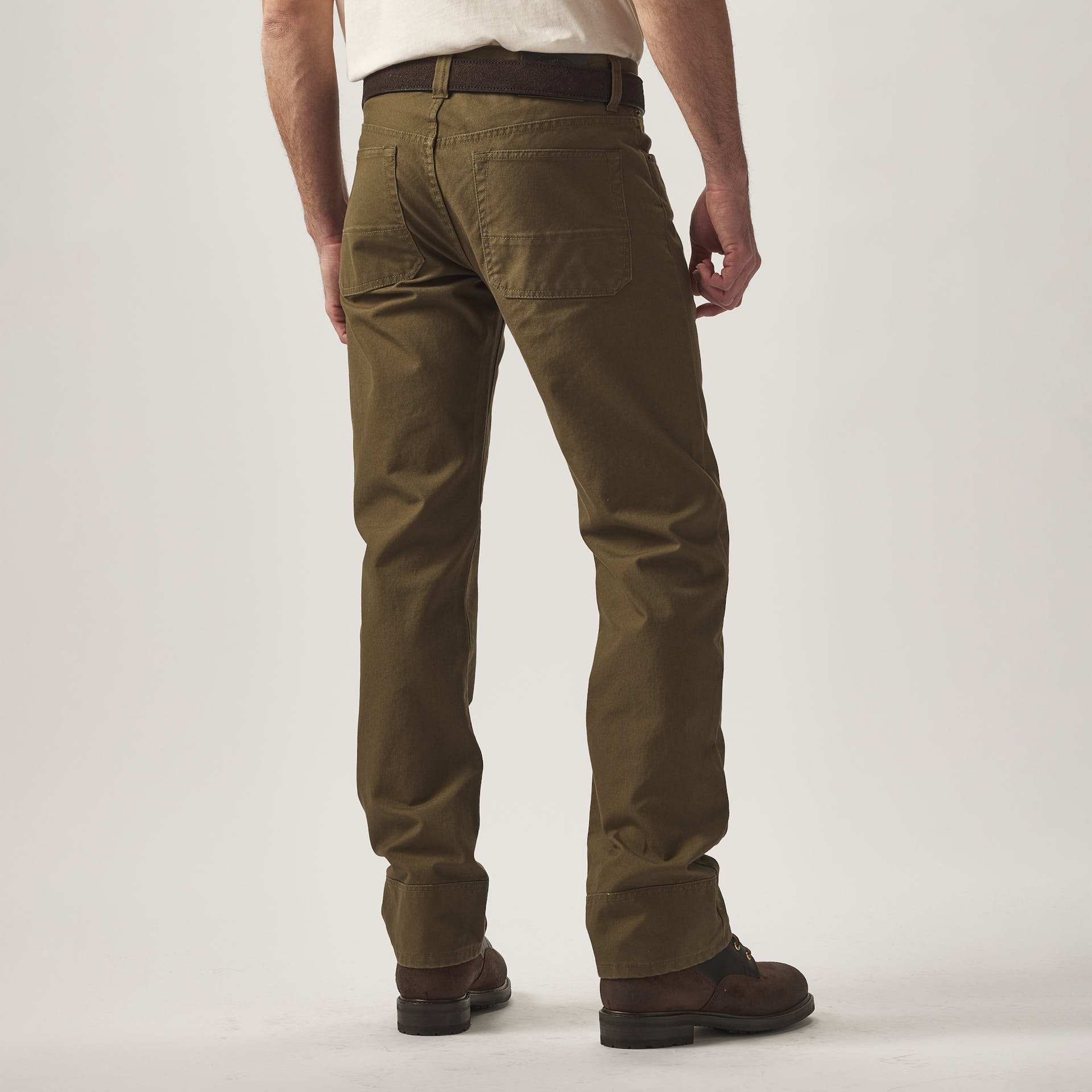 Dry Tin Cloth 5-pocket Pants