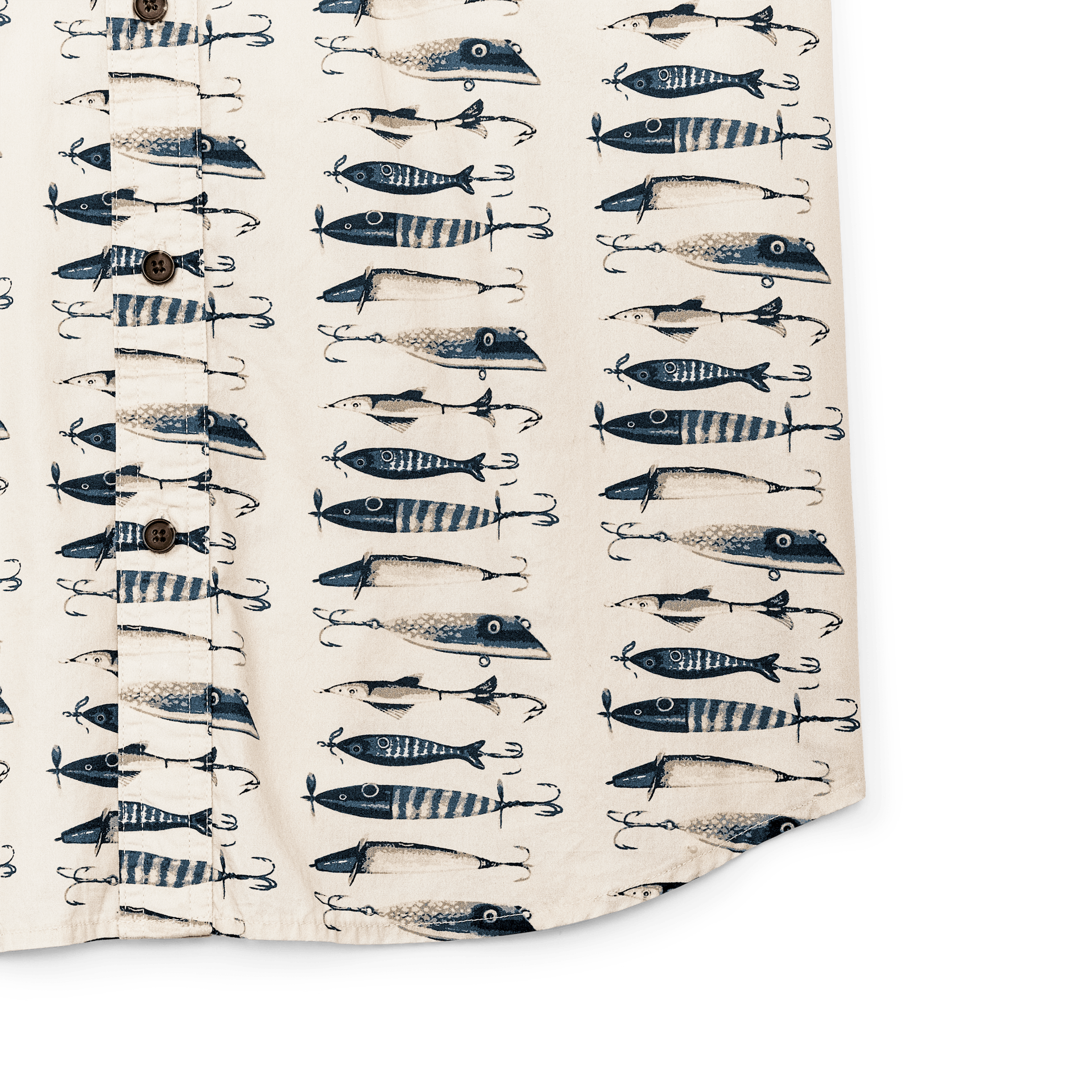 Washed Short Sleeve Feather Cloth Shirt