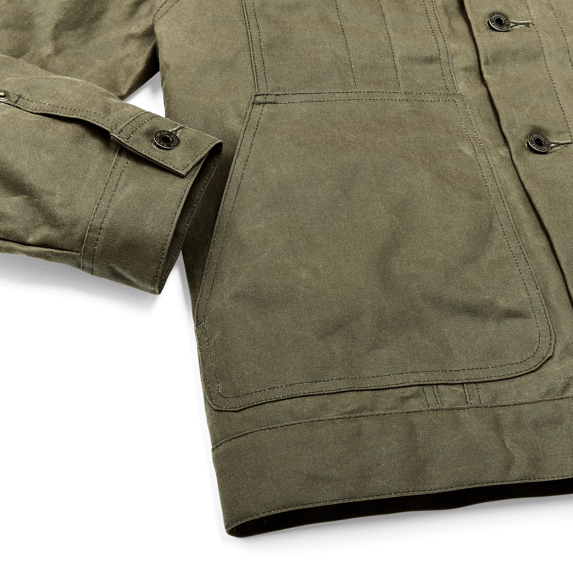 Tin Cloth Short Lined Cruiser Jacket