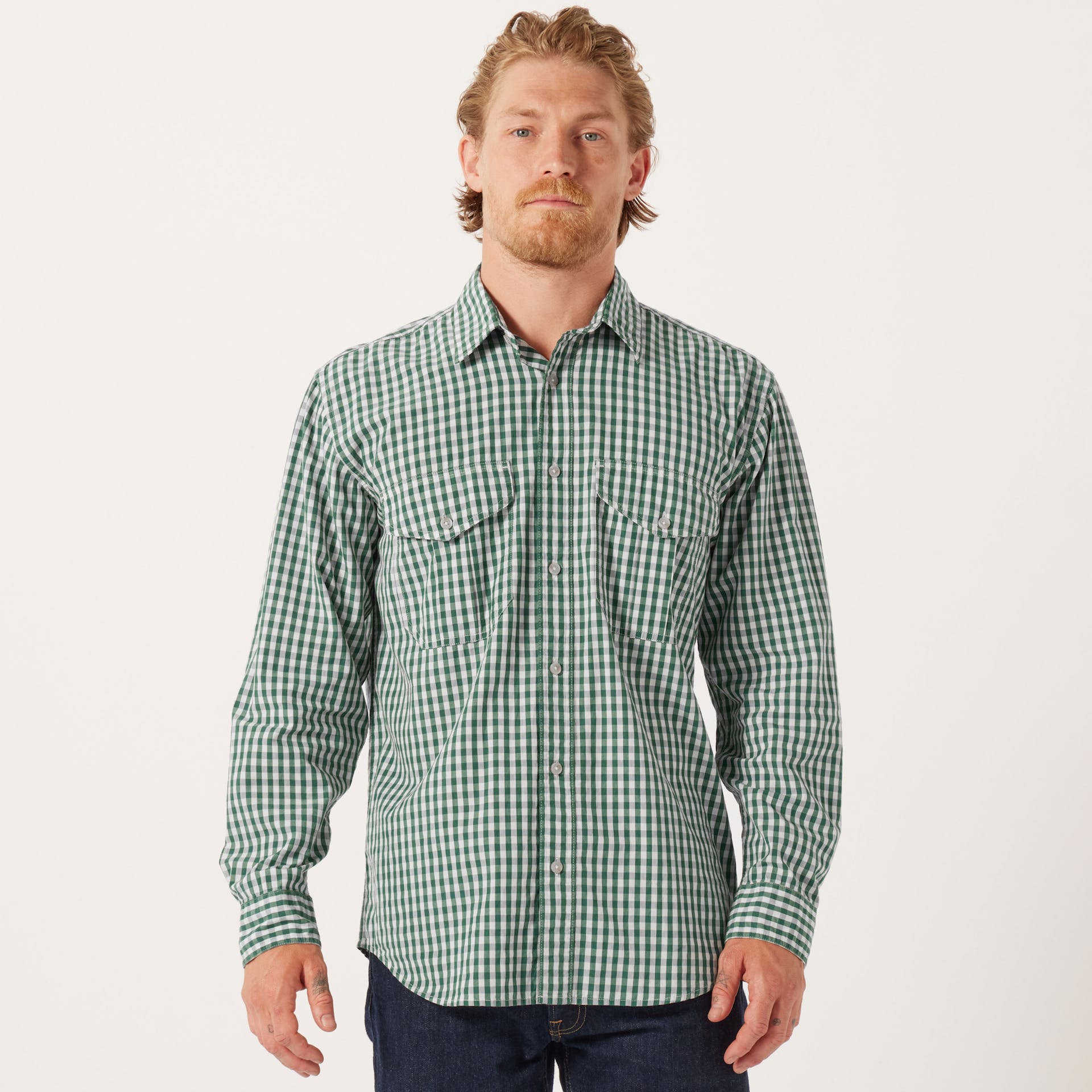 Washed Feather Cloth Shirt