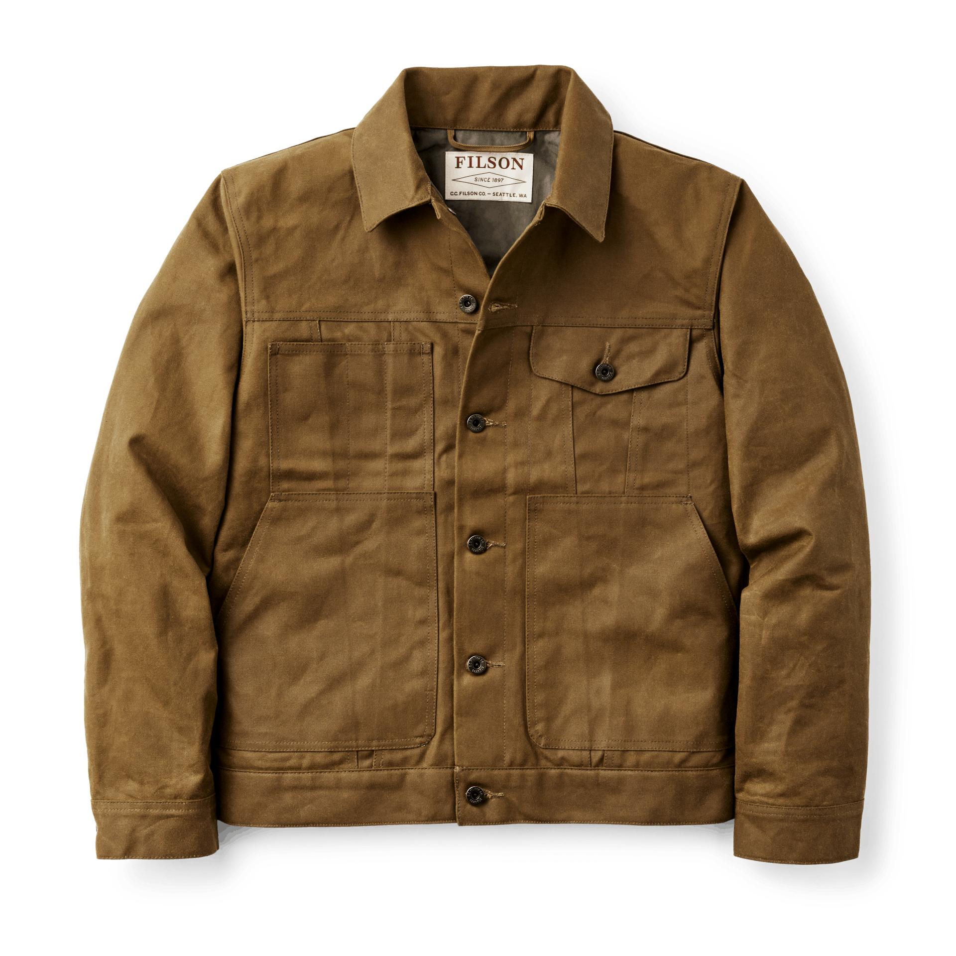 Tin Cloth Short Lined Cruiser Jacket