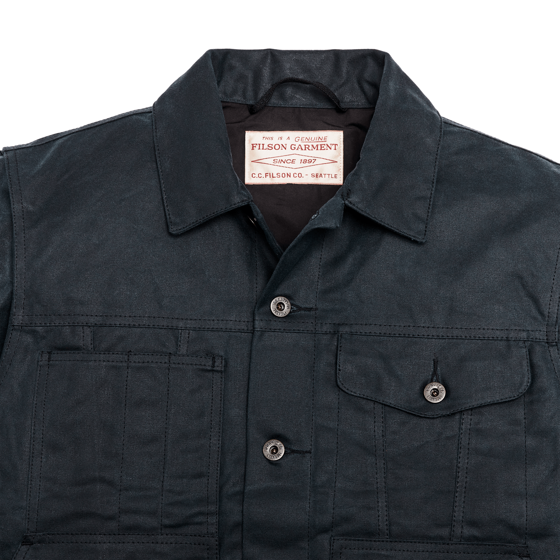 Tin Cloth Short Lined Cruiser Jacket