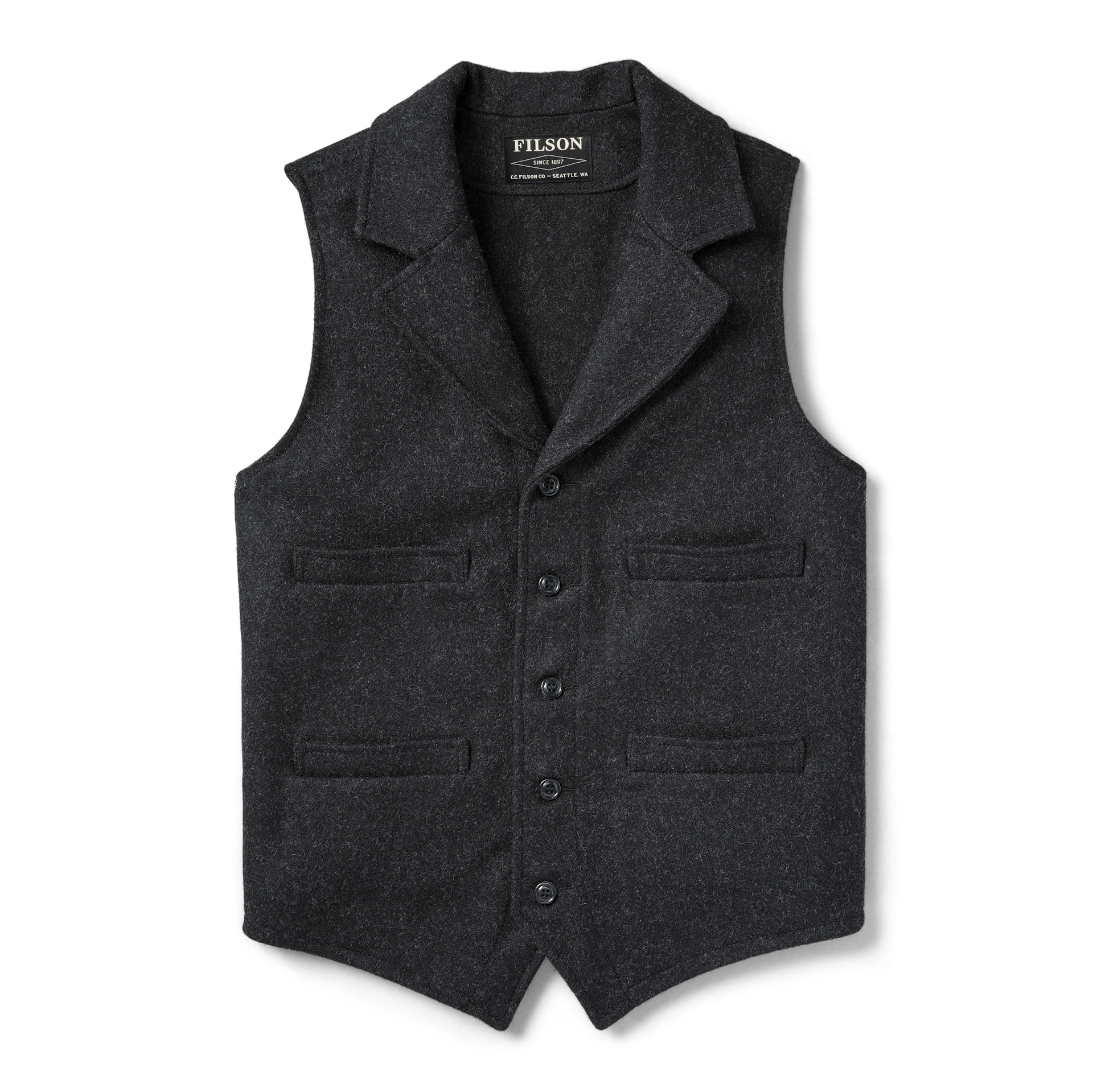 Mackinaw Wool Western Vest