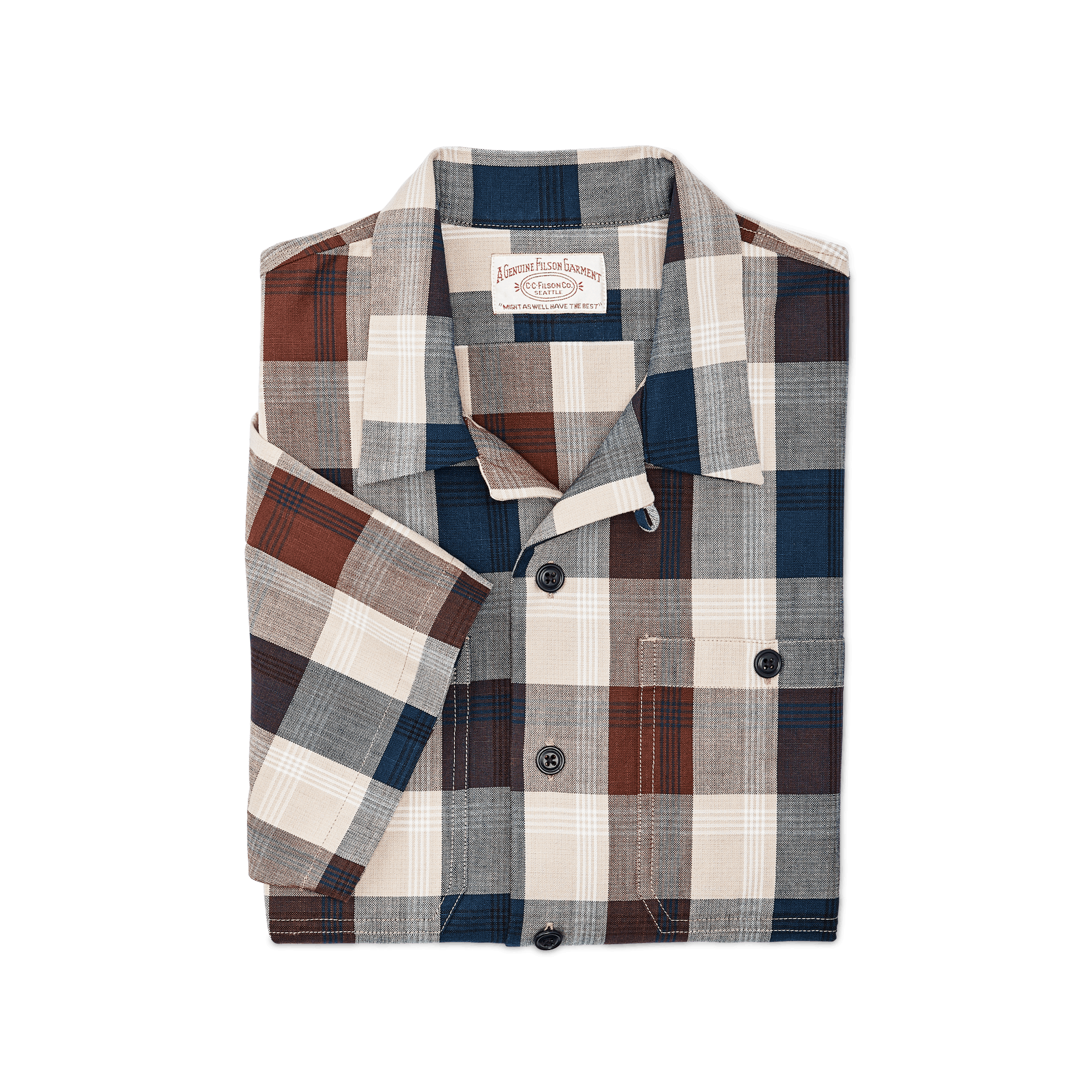Rustic Short Sleeve Camp Shirt