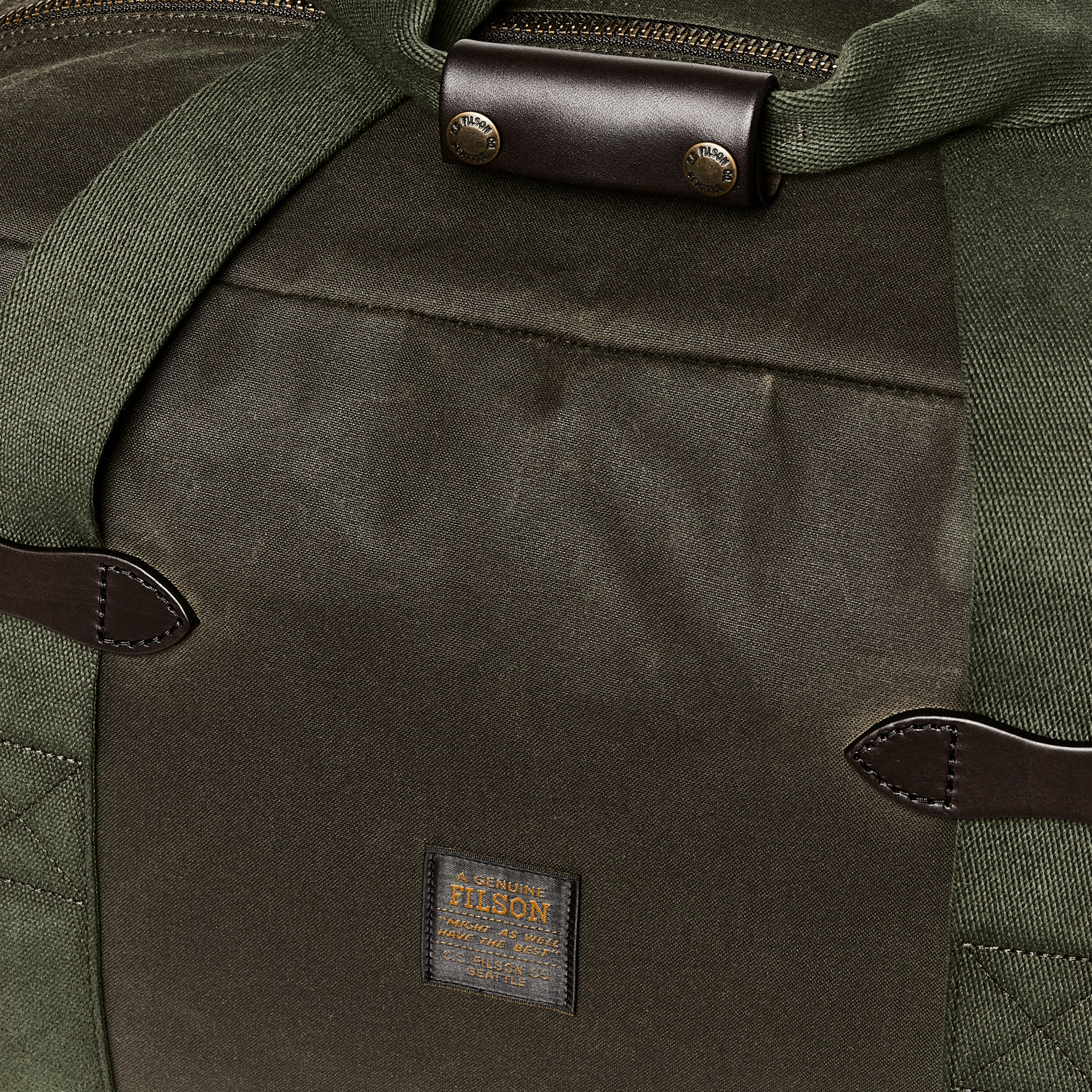Medium Tin Cloth Duffle Bag