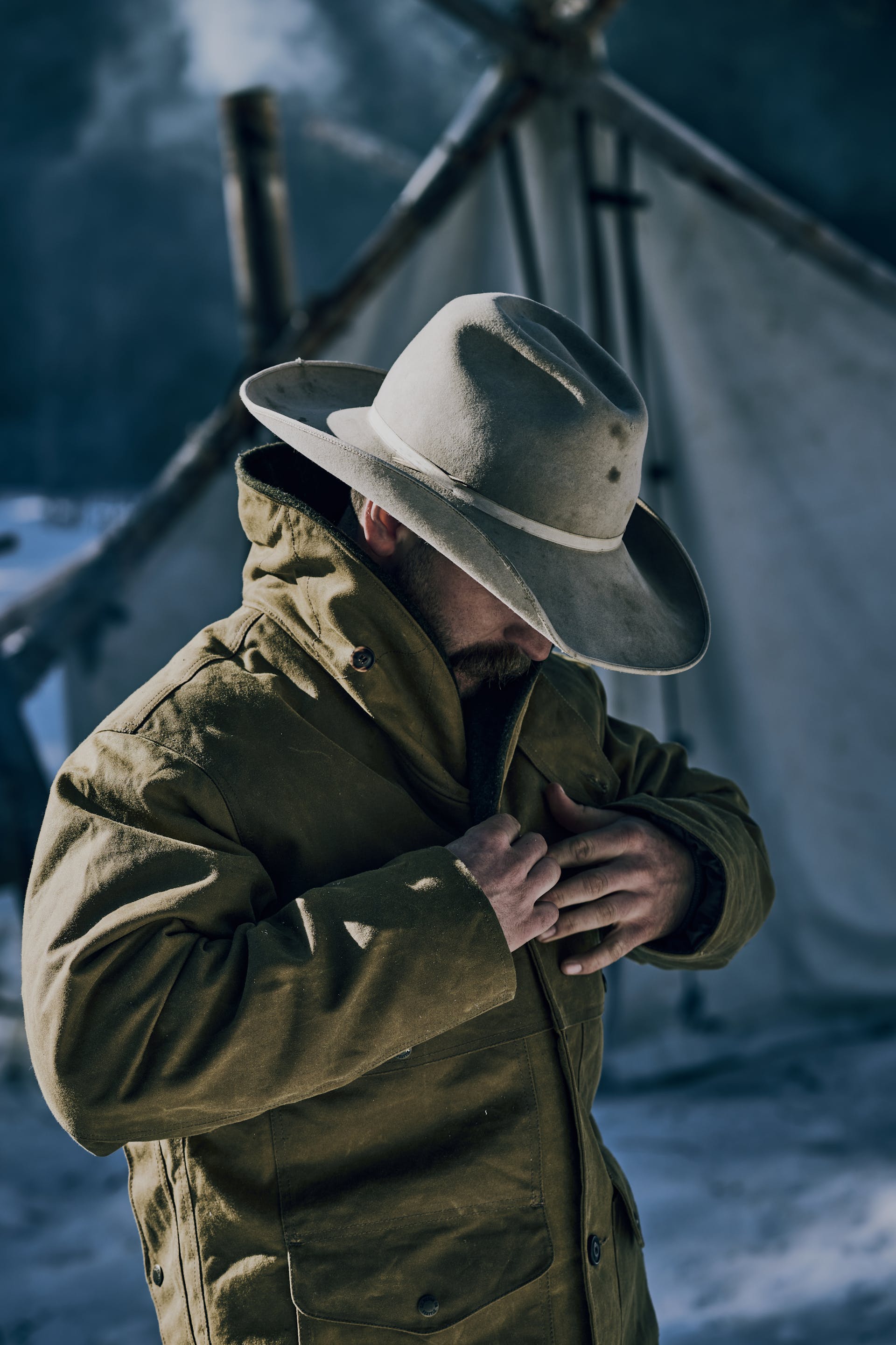 Tin Cloth Insulated Packer Coat