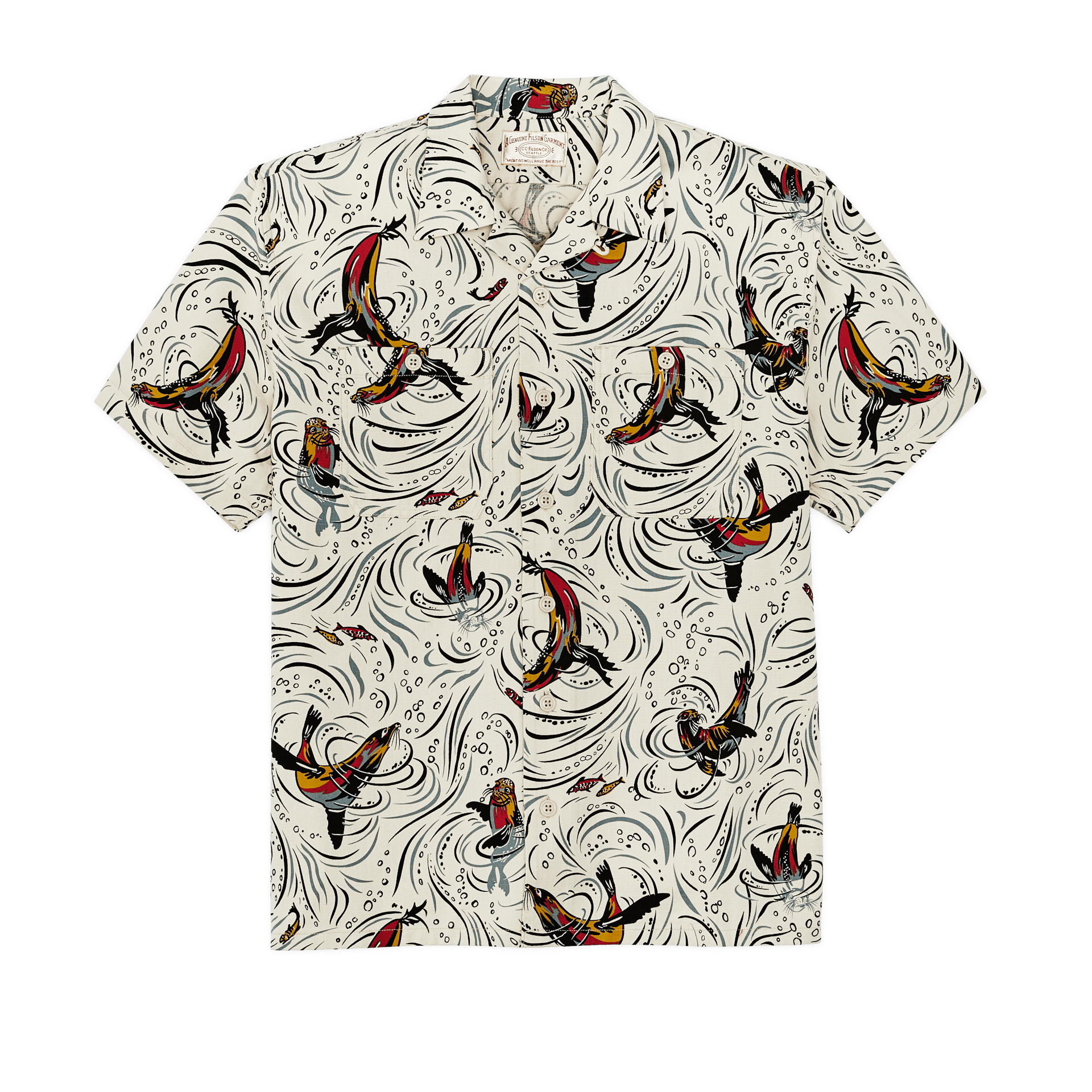 Rustic Short Sleeve Camp Shirt