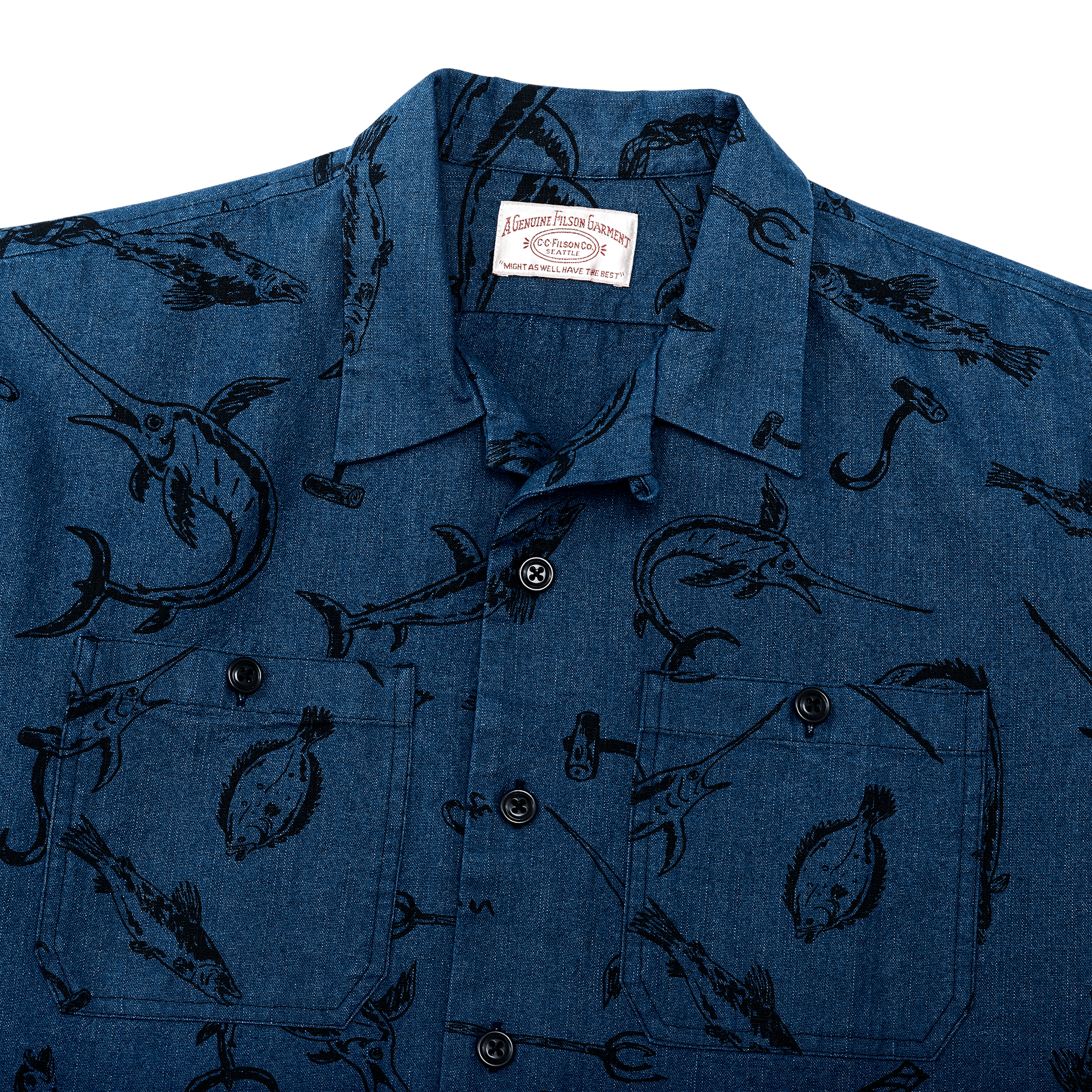 Rustic Short Sleeve Camp Shirt