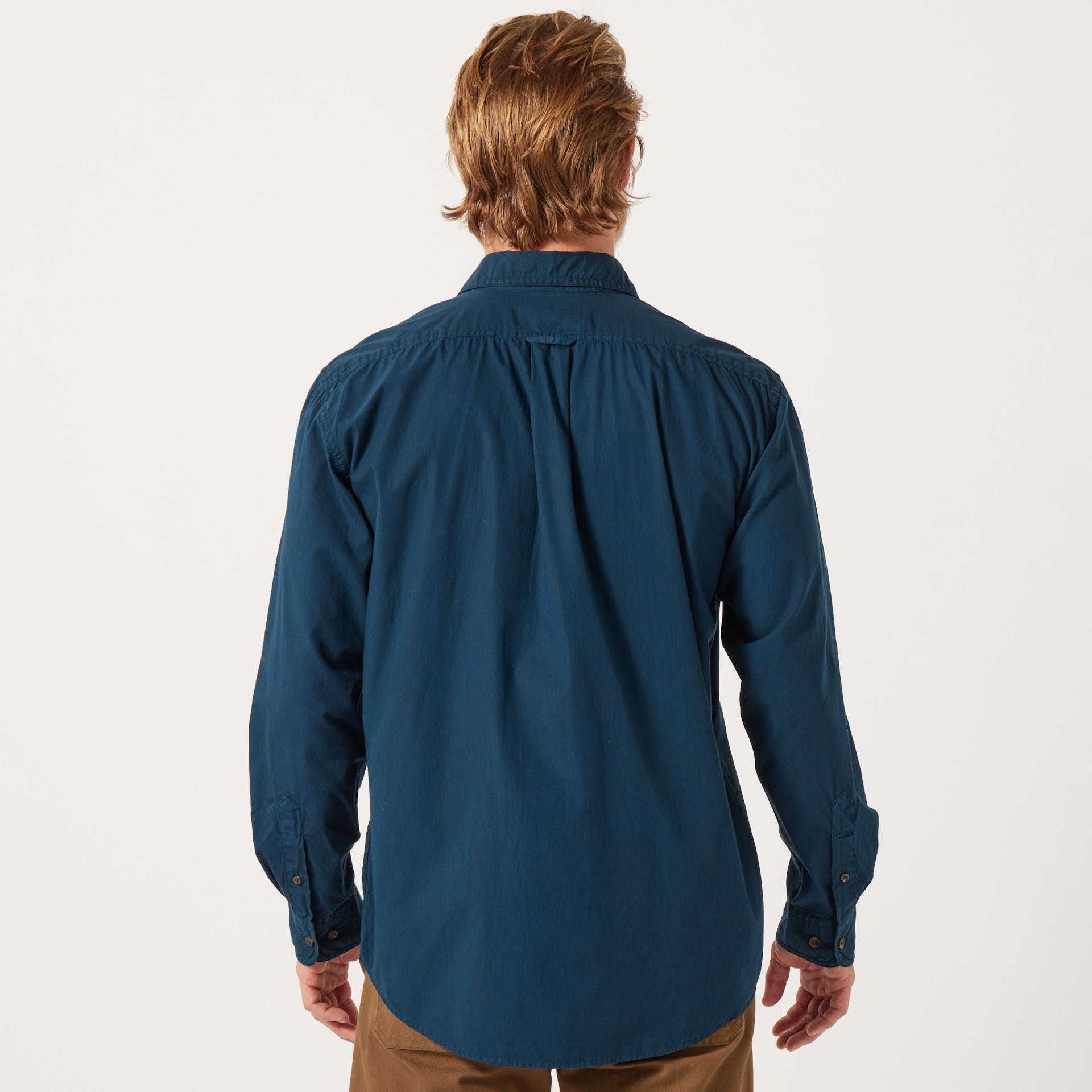 Washed Feather Cloth Shirt