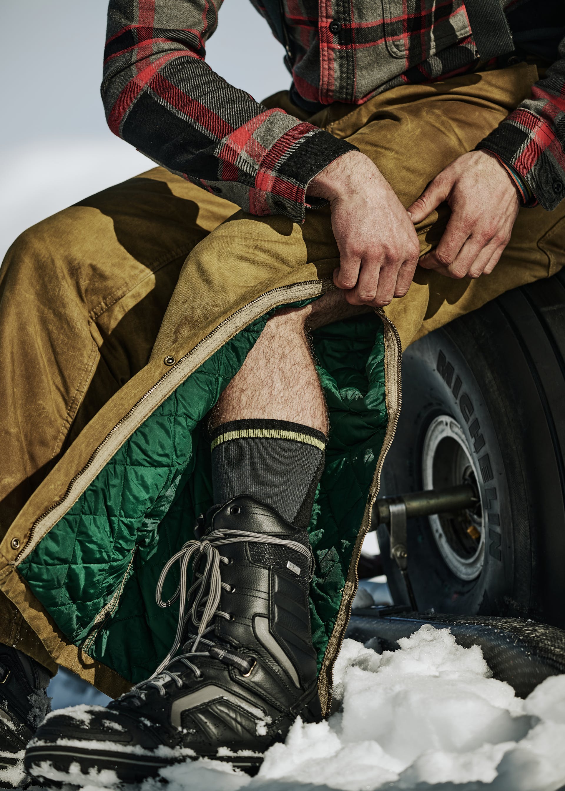 Insulated Tin Cloth Pants