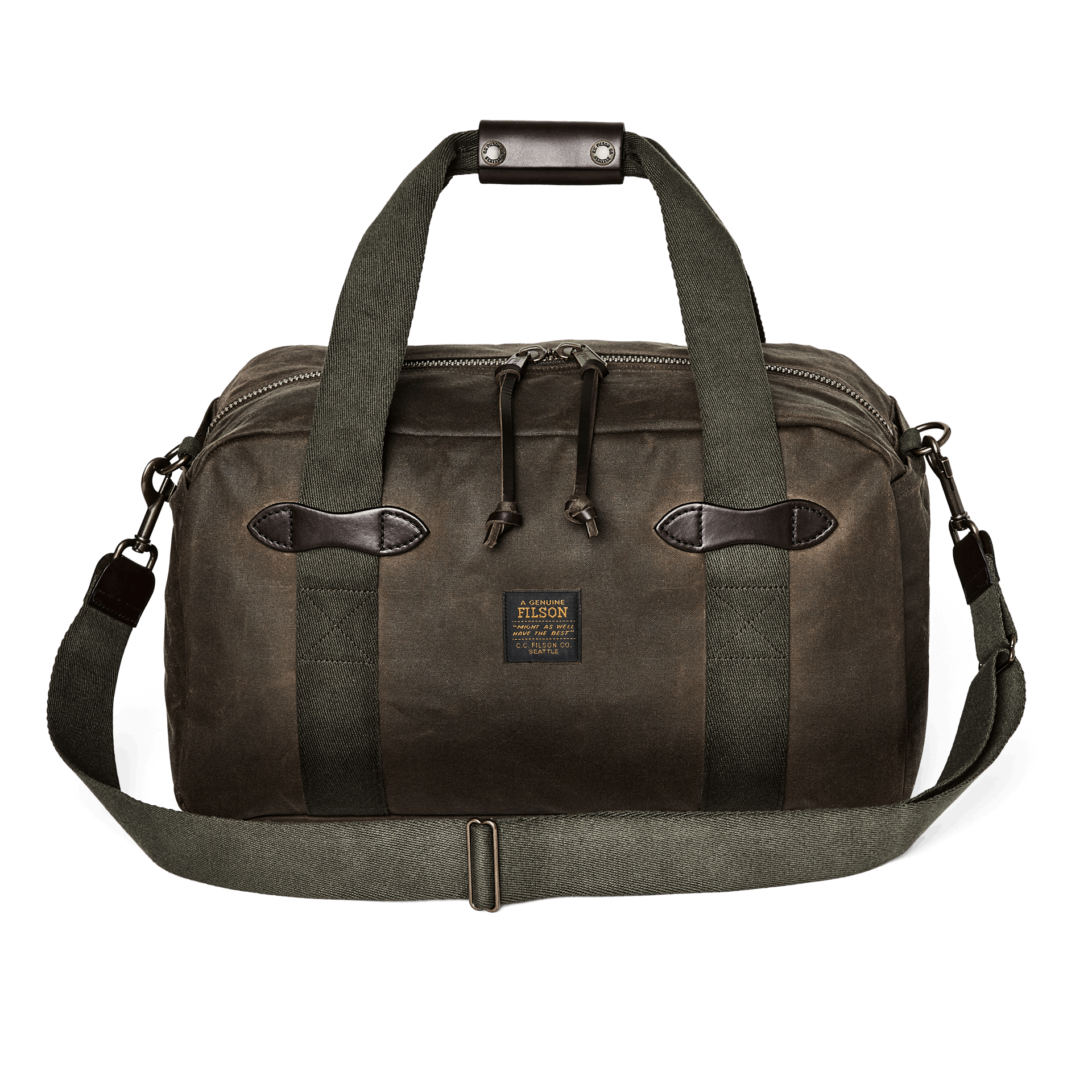 Small Tin Cloth Duffle Bag