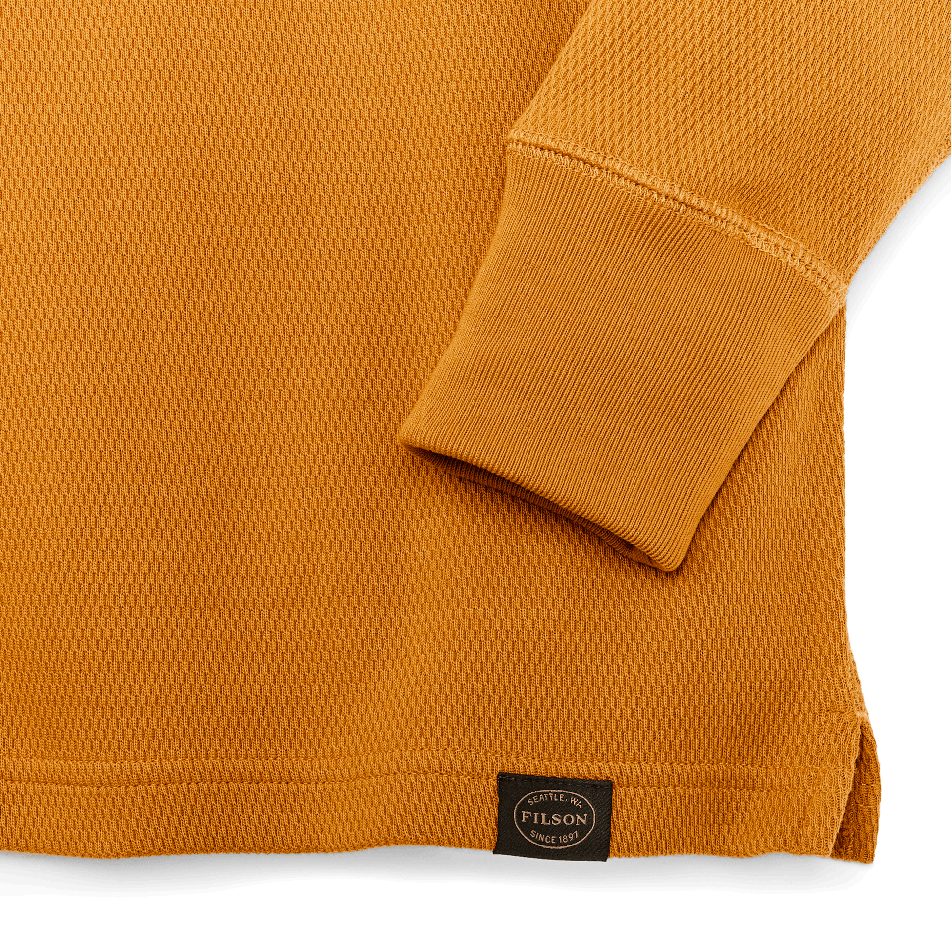 Waffle Knit Henley