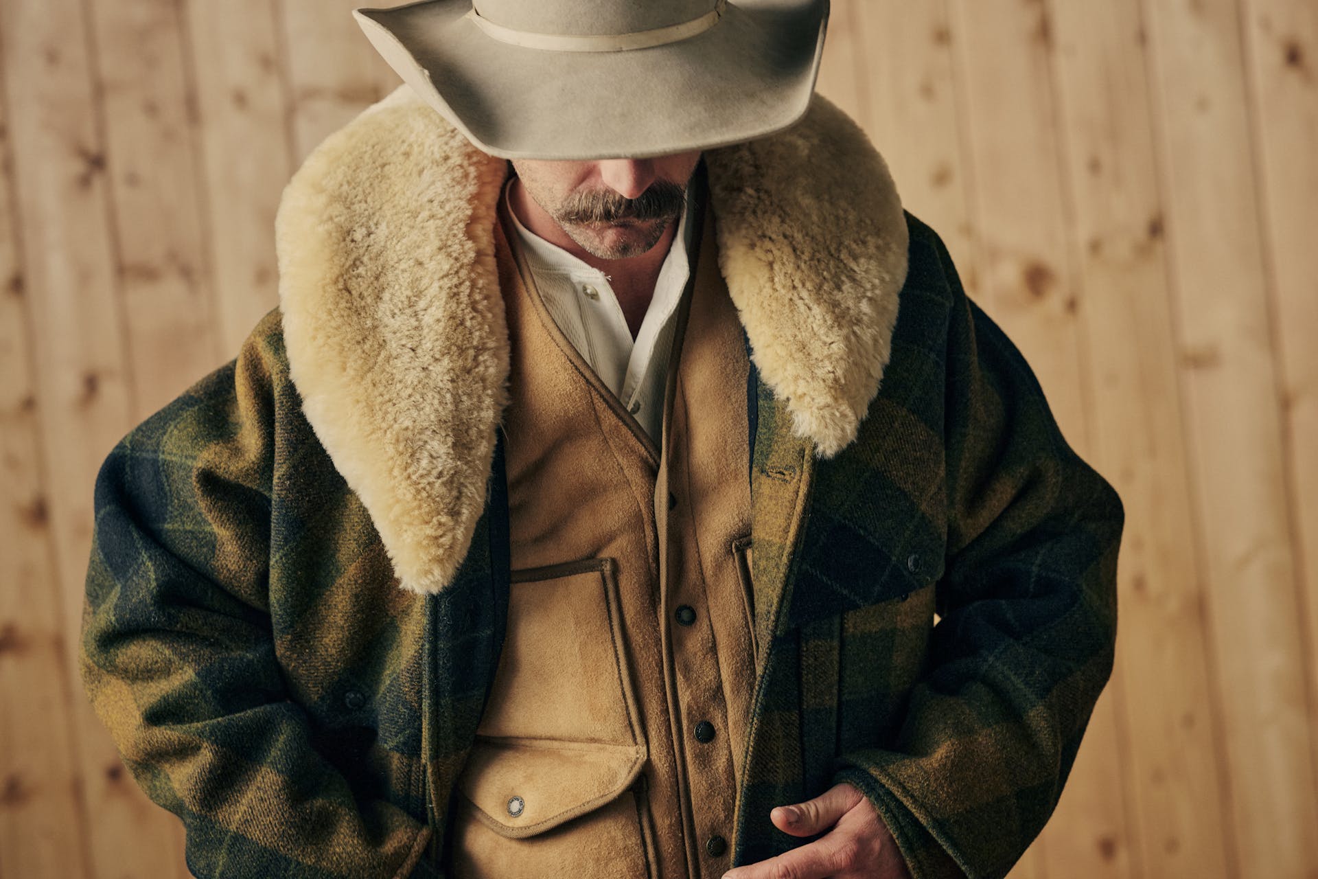 Lined Mackinaw Wool Packer Coat