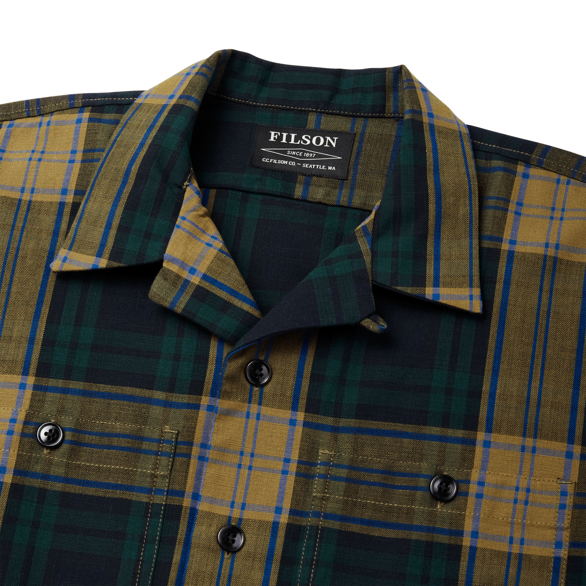 Rustic Short Sleeve Camp Shirt