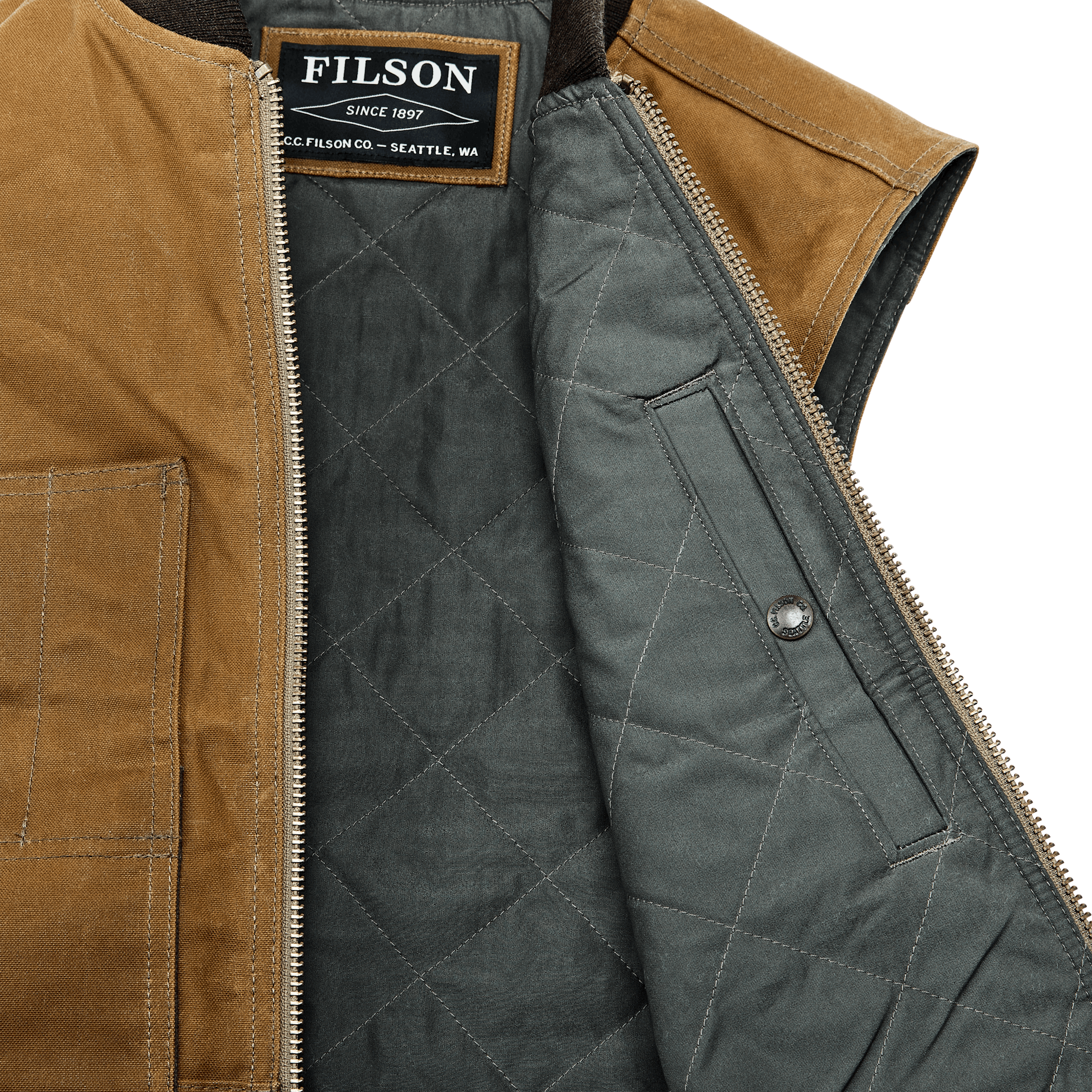 Tin Cloth Insulated Work Vest