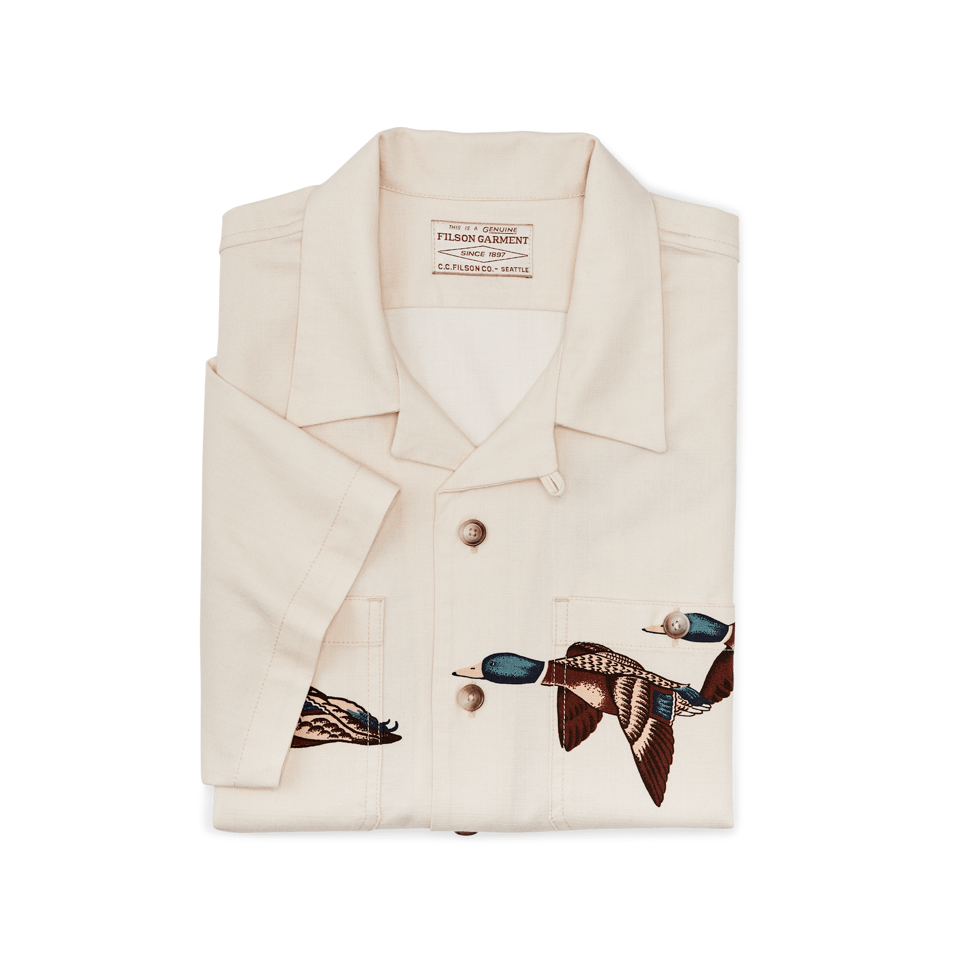 Rustic Short Sleeve Camp Shirt