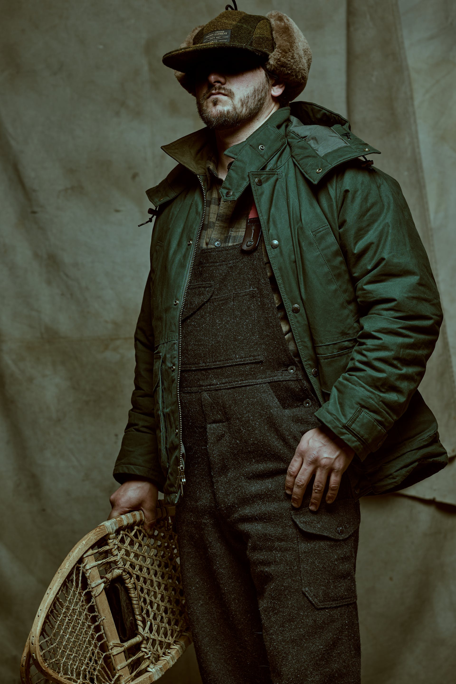 Mackinaw Wool Bibs