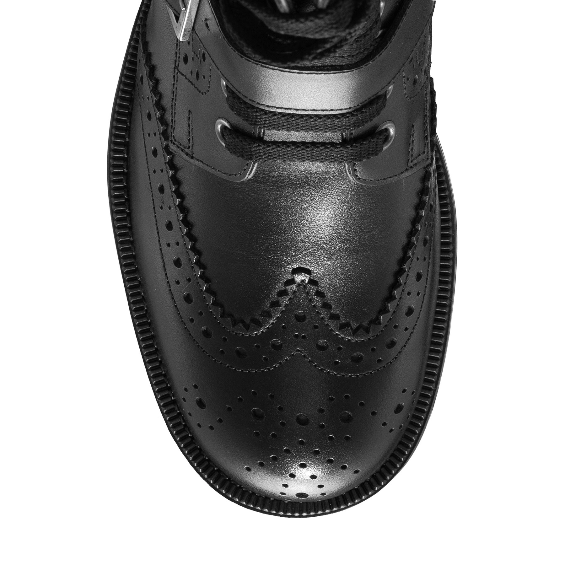 Women Leather Boots 8248 Vitello Black