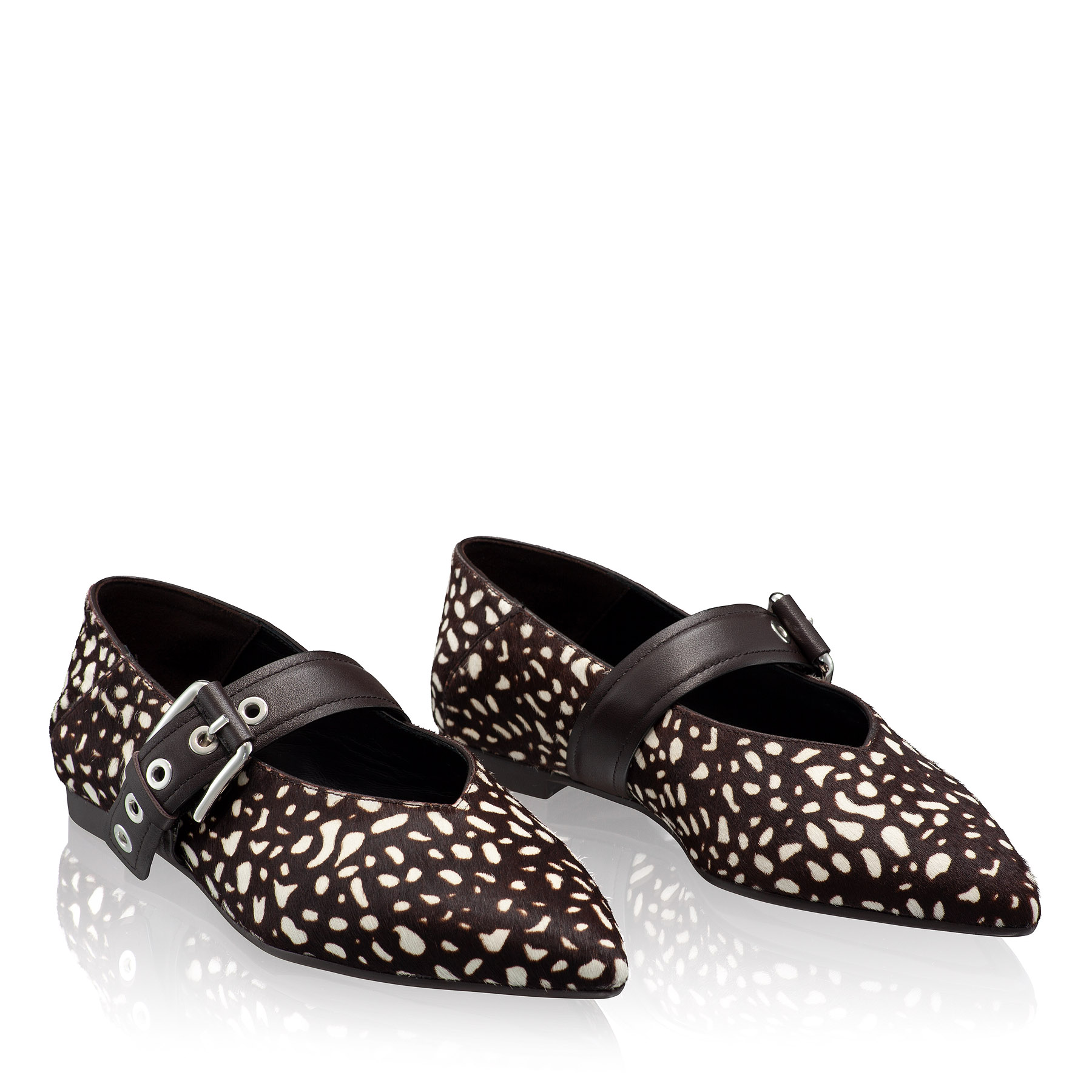 Women Ballerina Flats 8231 Cavallino T.Moro+Panna