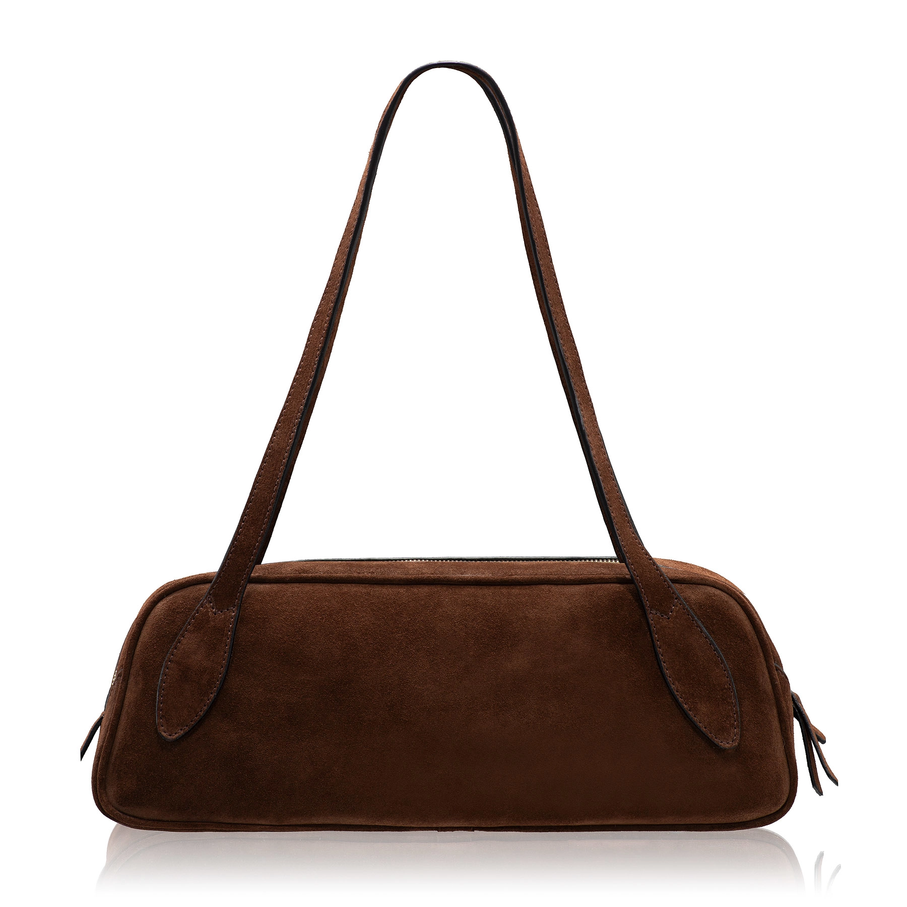 Women Leather Hand Bag MUNA 02 CROSTA BROWN