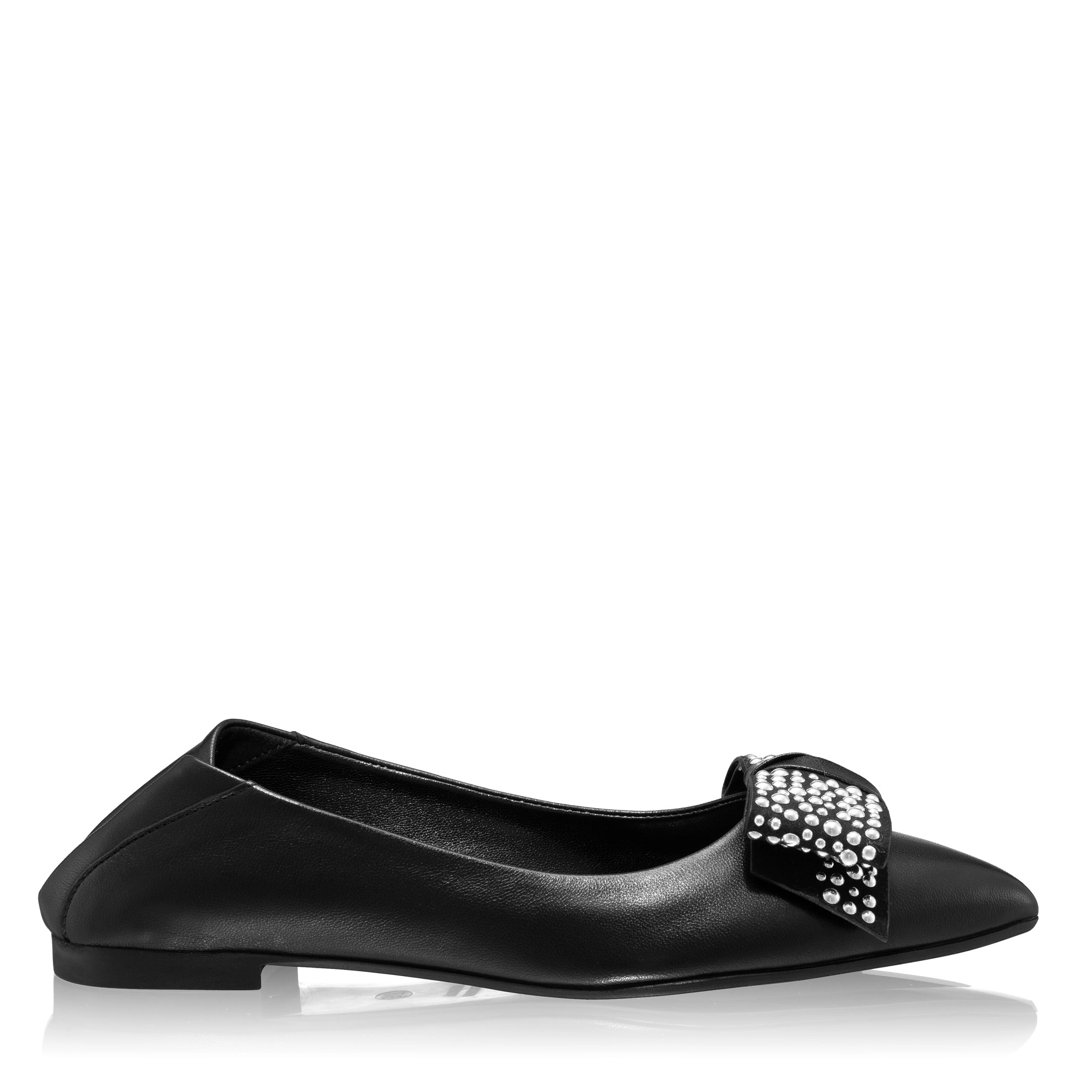 Ballerina Flats 8101 Vitello Black