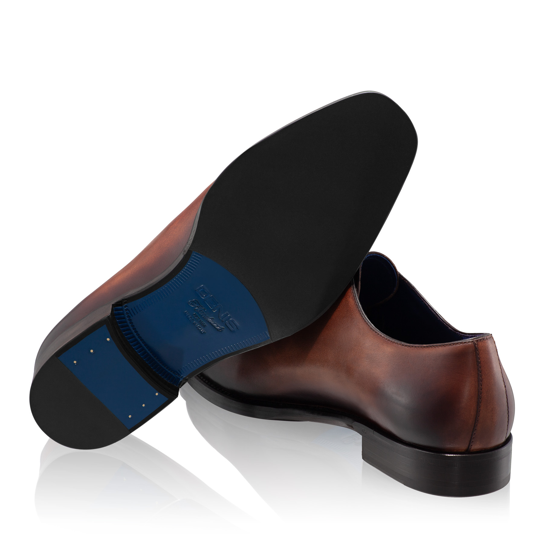 Men Handmade Elegant Shoes 7726 Vitello Brown