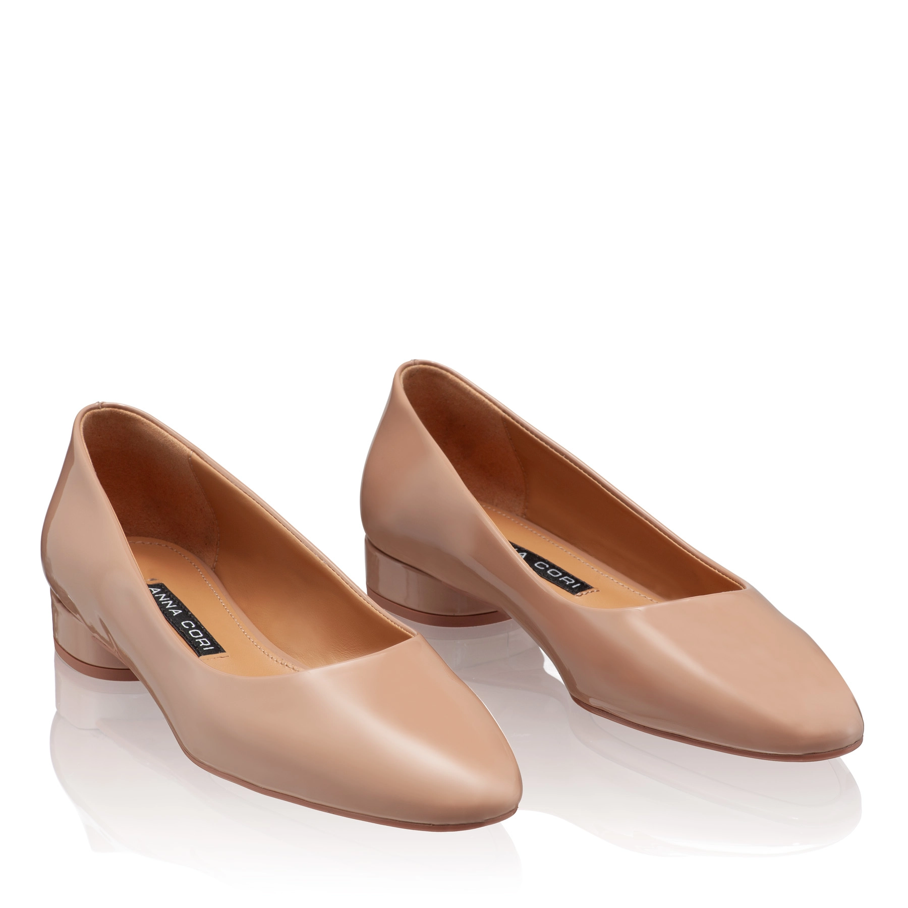 Kiteen-heel Slingback Pumps 8047 Lac Nude