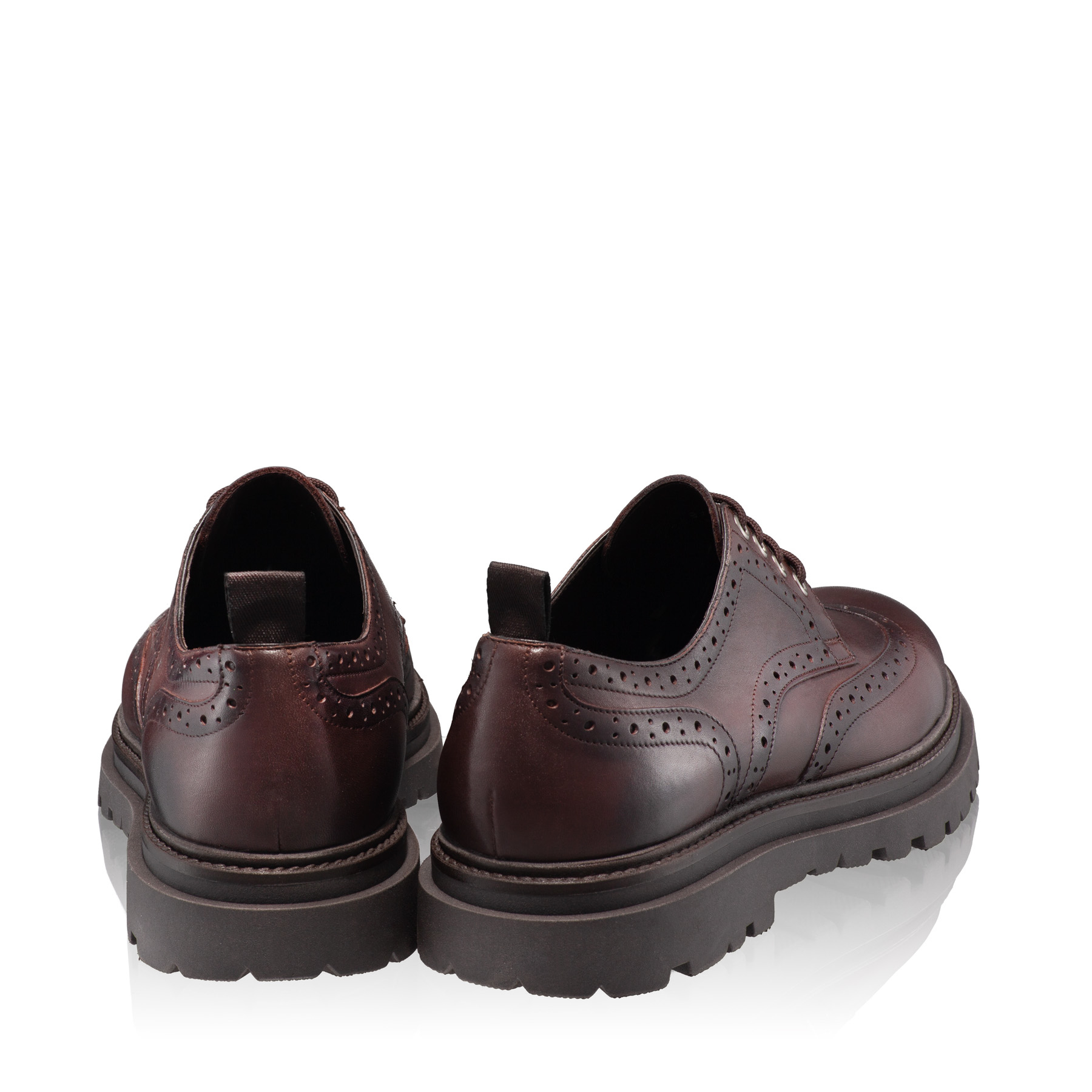 Men Leather Casual Shoes 7319 Vitello T.Moro
