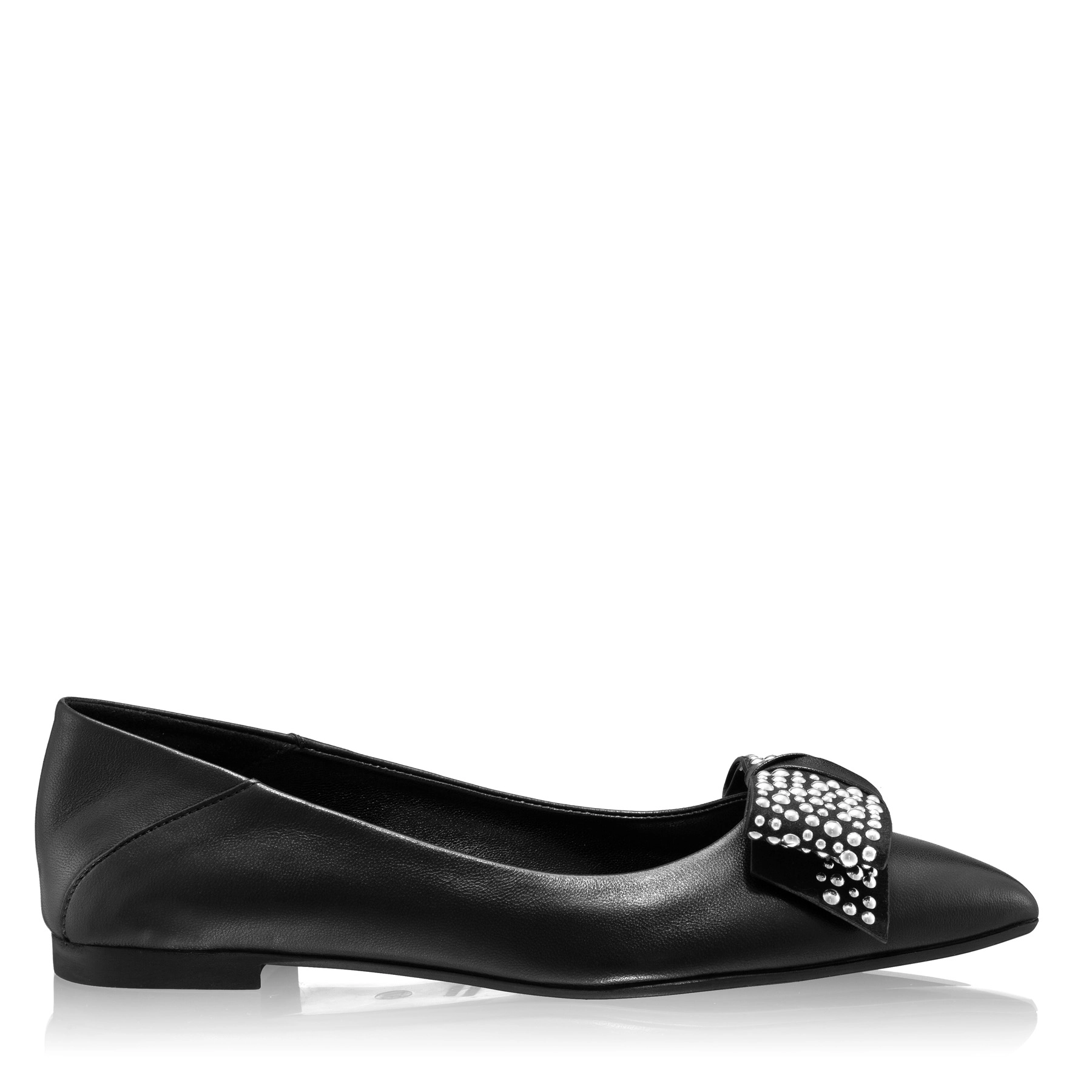 Ballerina Flats 8101 Vitello Black