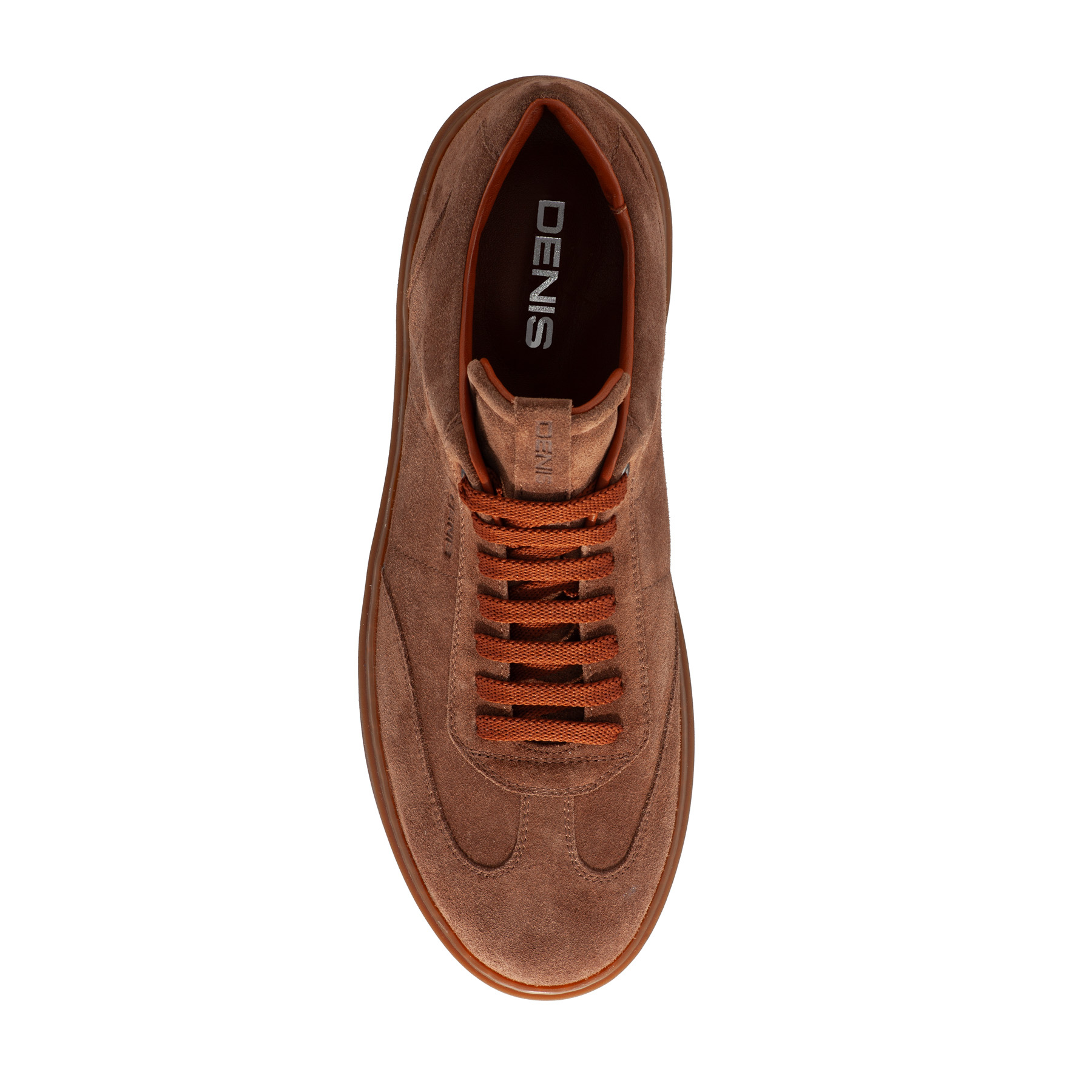 Men Suede Leather Sport Shoes 7610 Crosta Maro