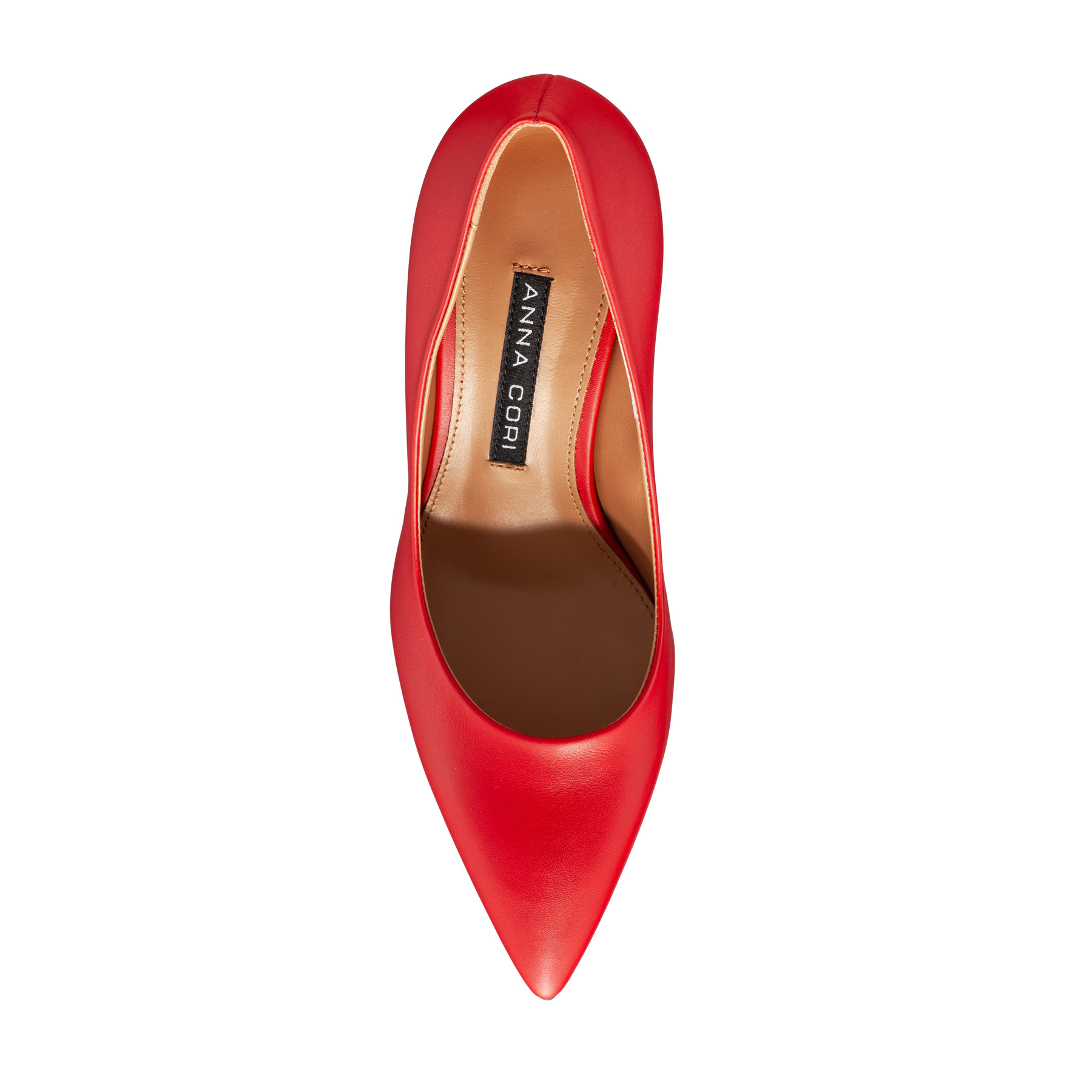 High-heel Pointed Toe Pumps 8026 Vitello Red