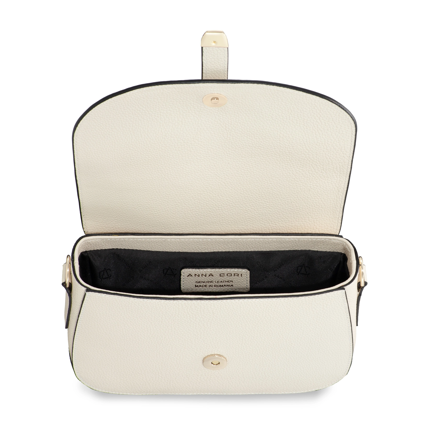 Women Leather Shoulder Bag MARIEL 02 BOTTALATO PANNA
