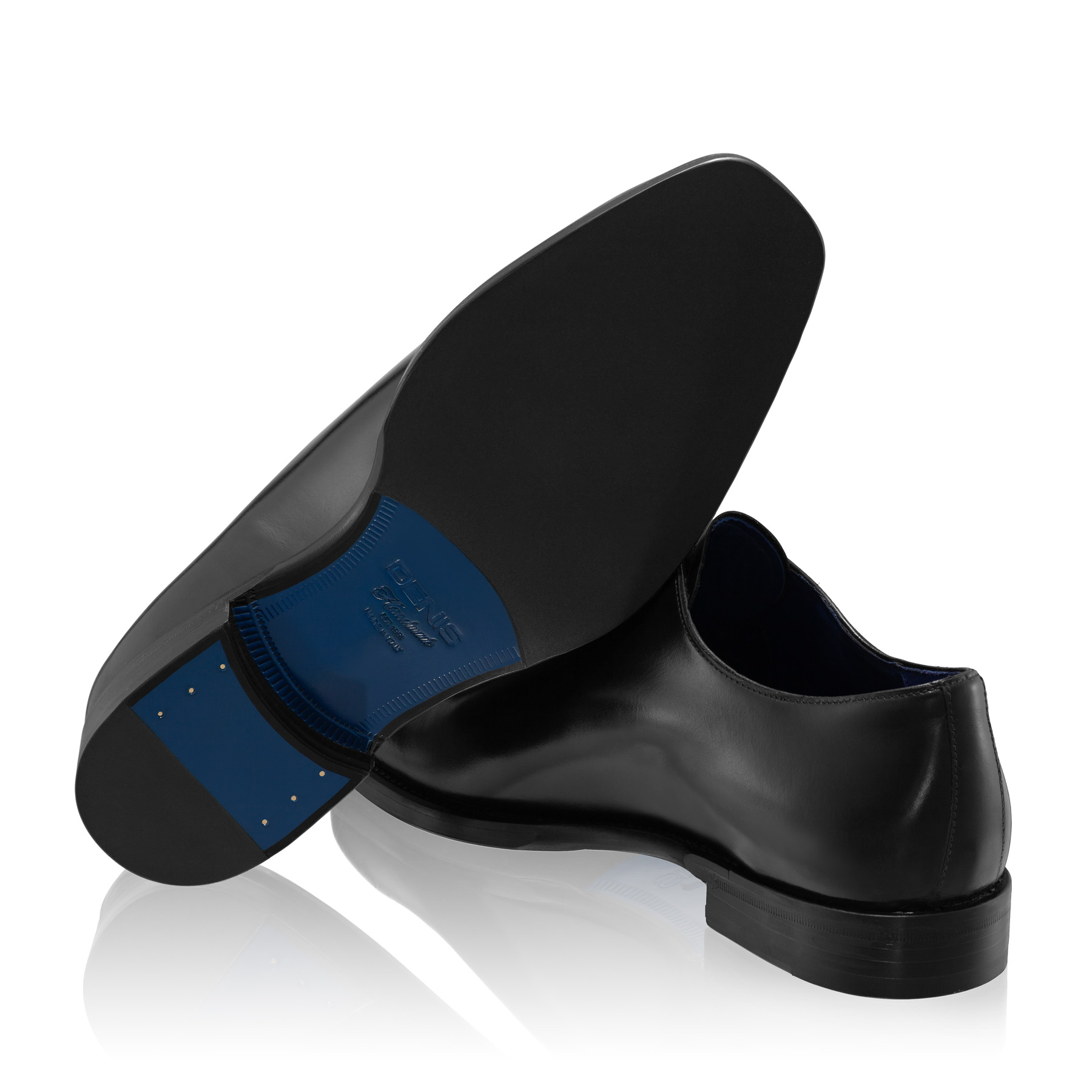 Men Handmade Elegant Shoes 7726 Vitello Black