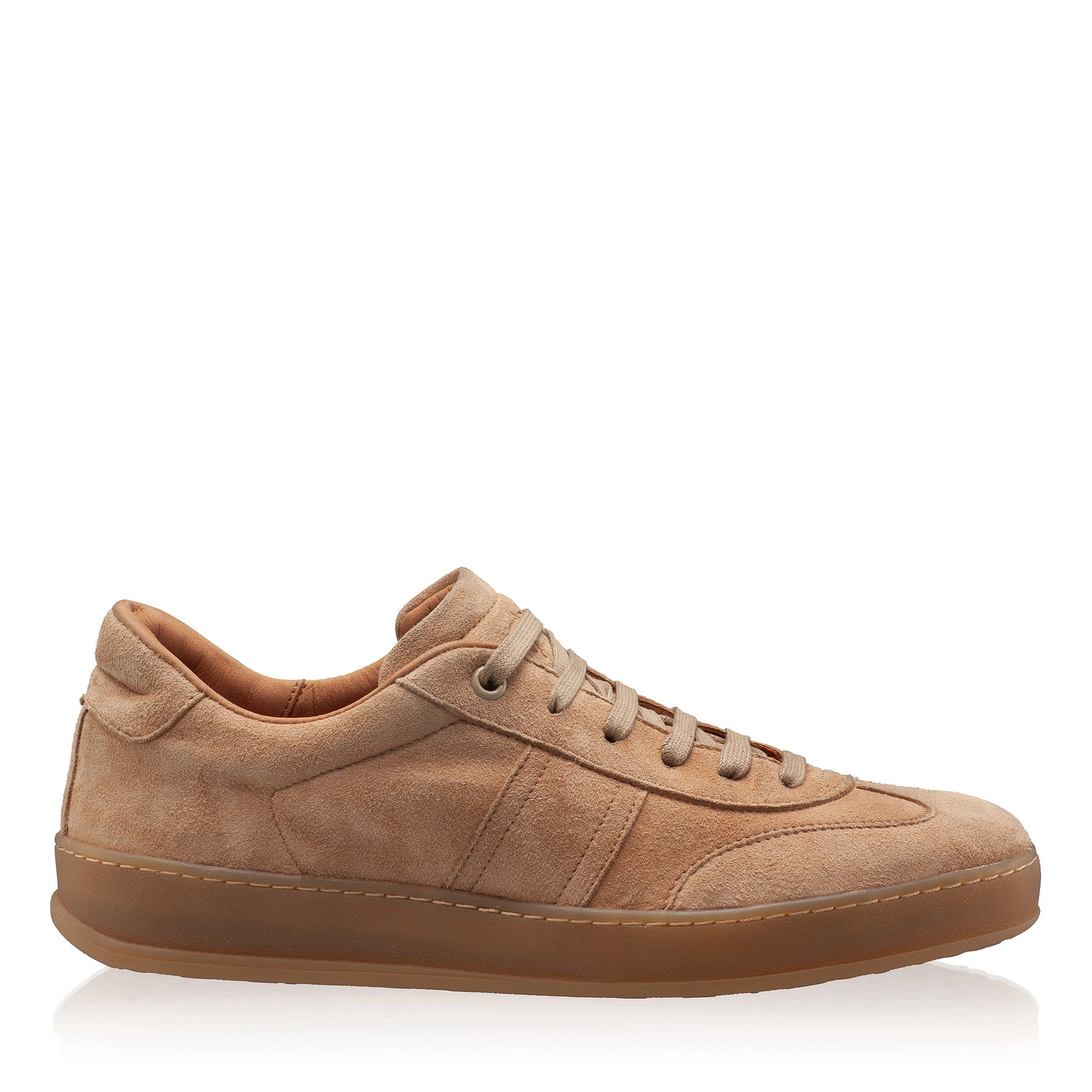 Women leather sport shoes 8066 Camoscio Corda