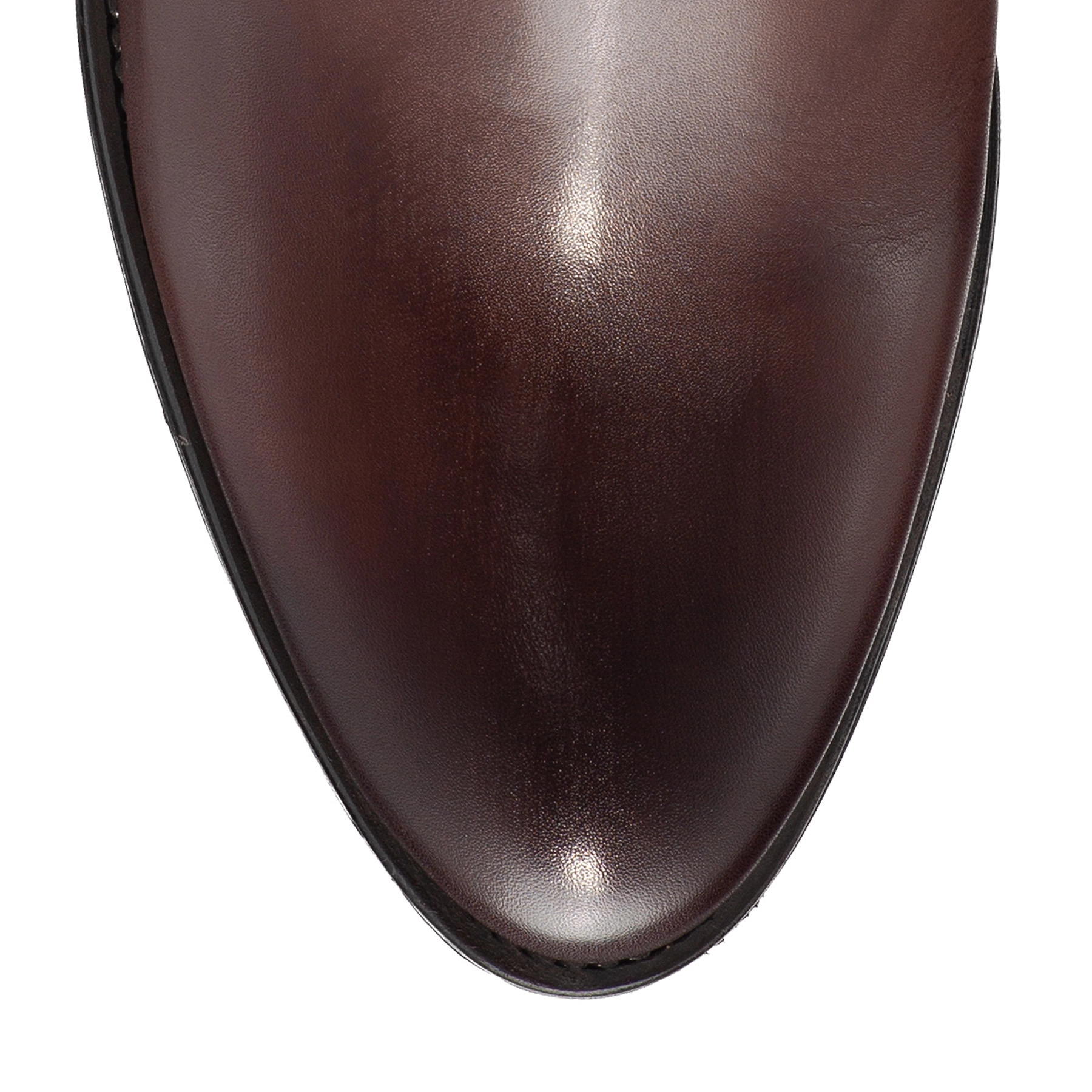 Women Leather Boots 5934 Vitello Brown
