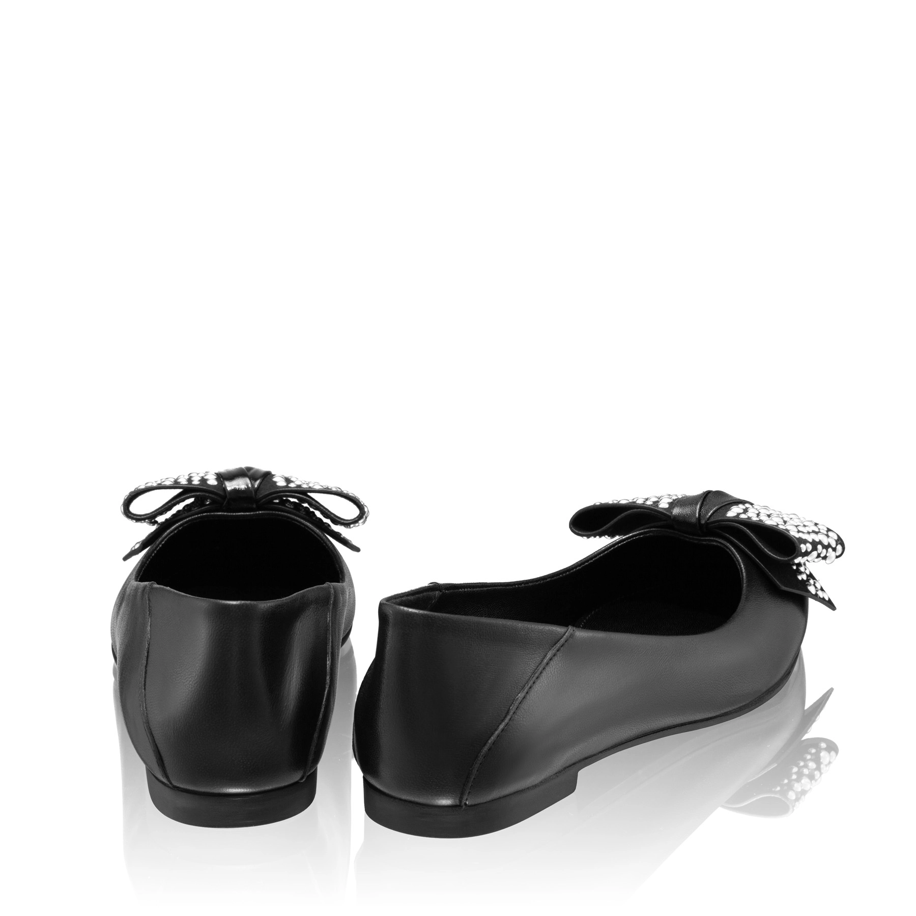Ballerina Flats 8101 Vitello Black