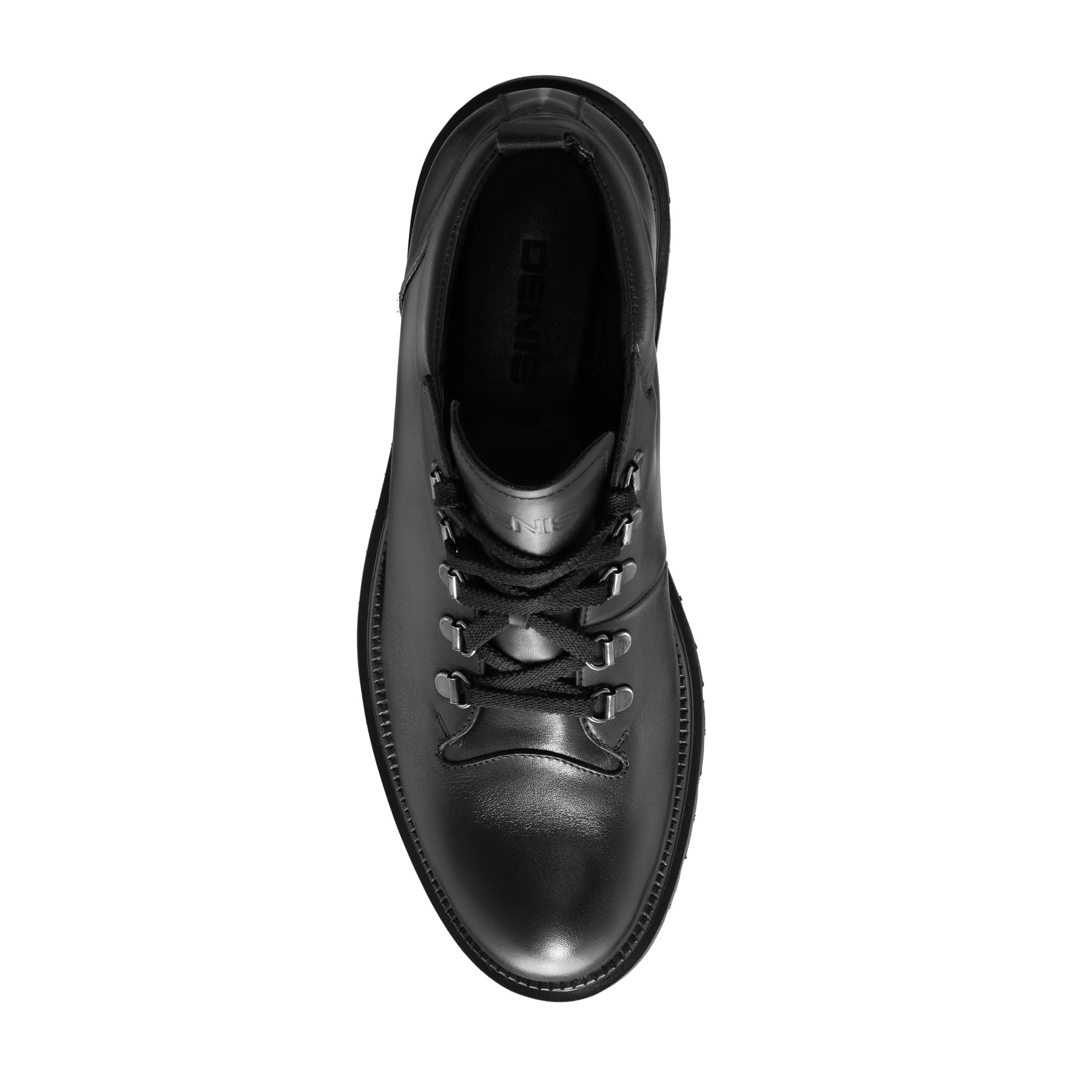 Men Leather Boots 7748 Vitello Black