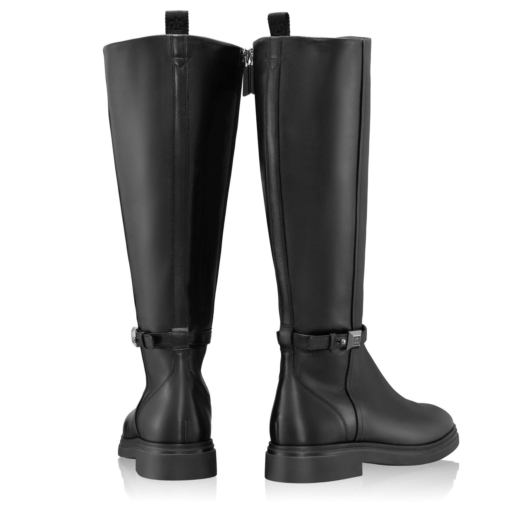 Women Leather Boots 7939 Vitello Black