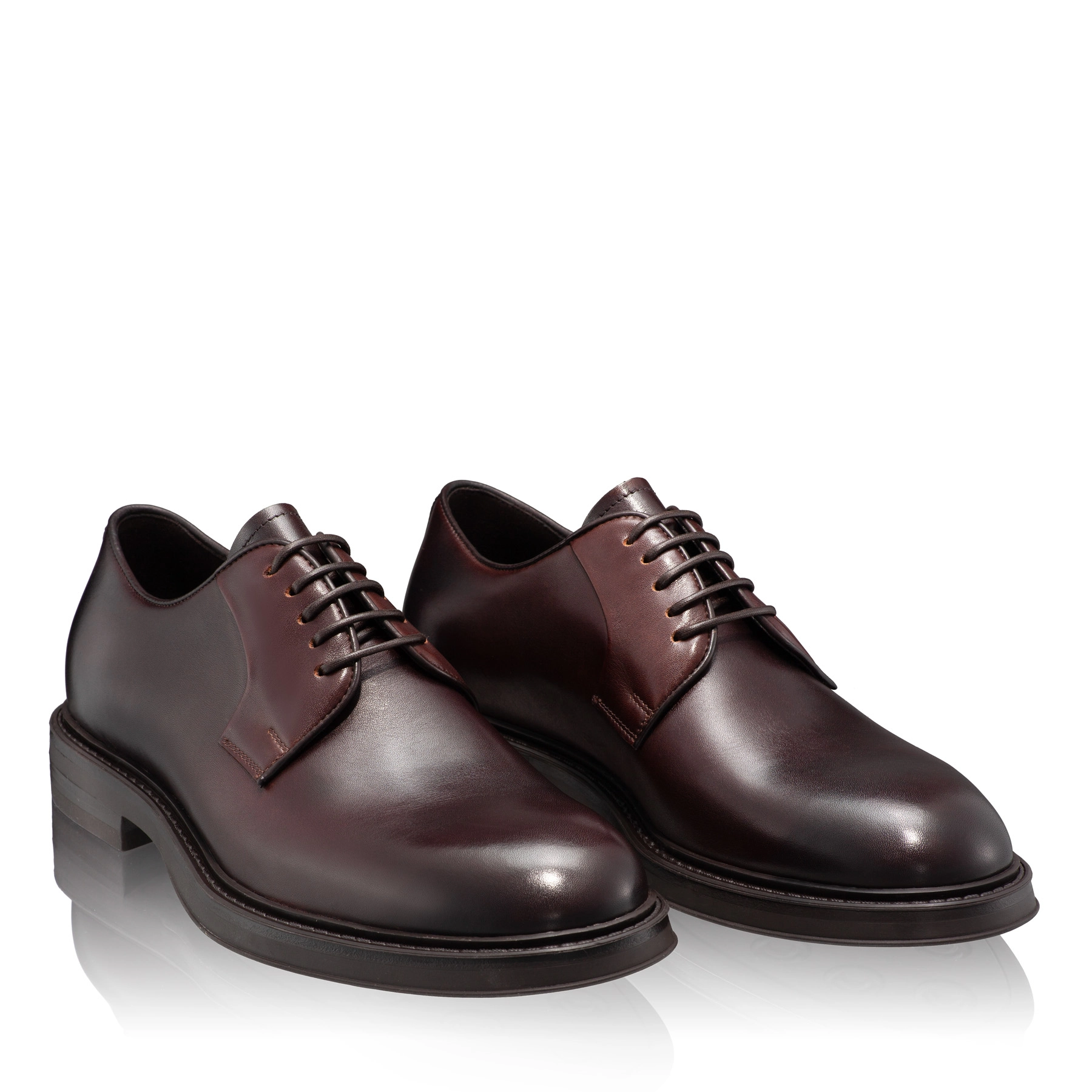 Classic Men Leather Shoes 7641 Vitello T.Moro