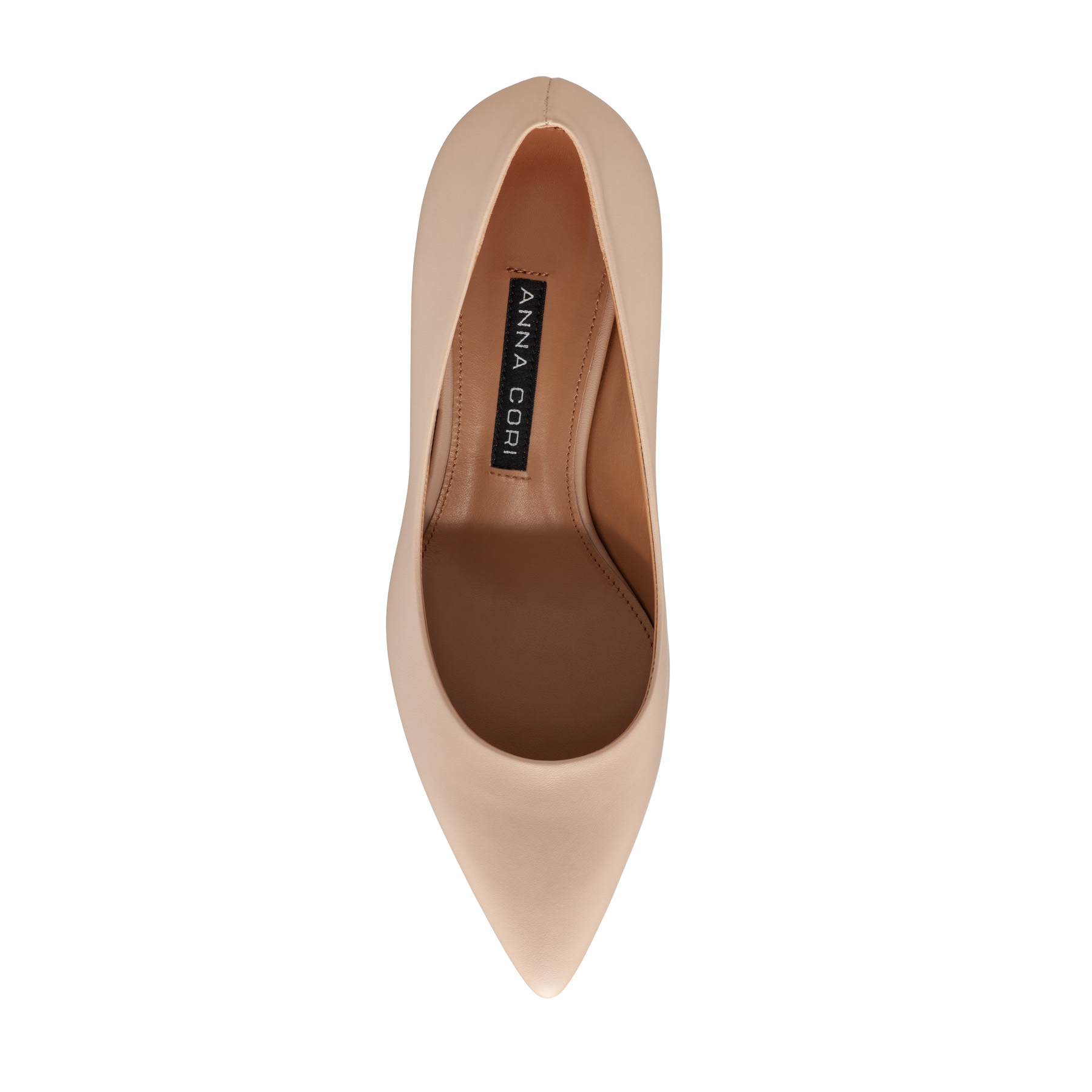 Kitten-heel Leather Pumps 8087 Vitello Nude