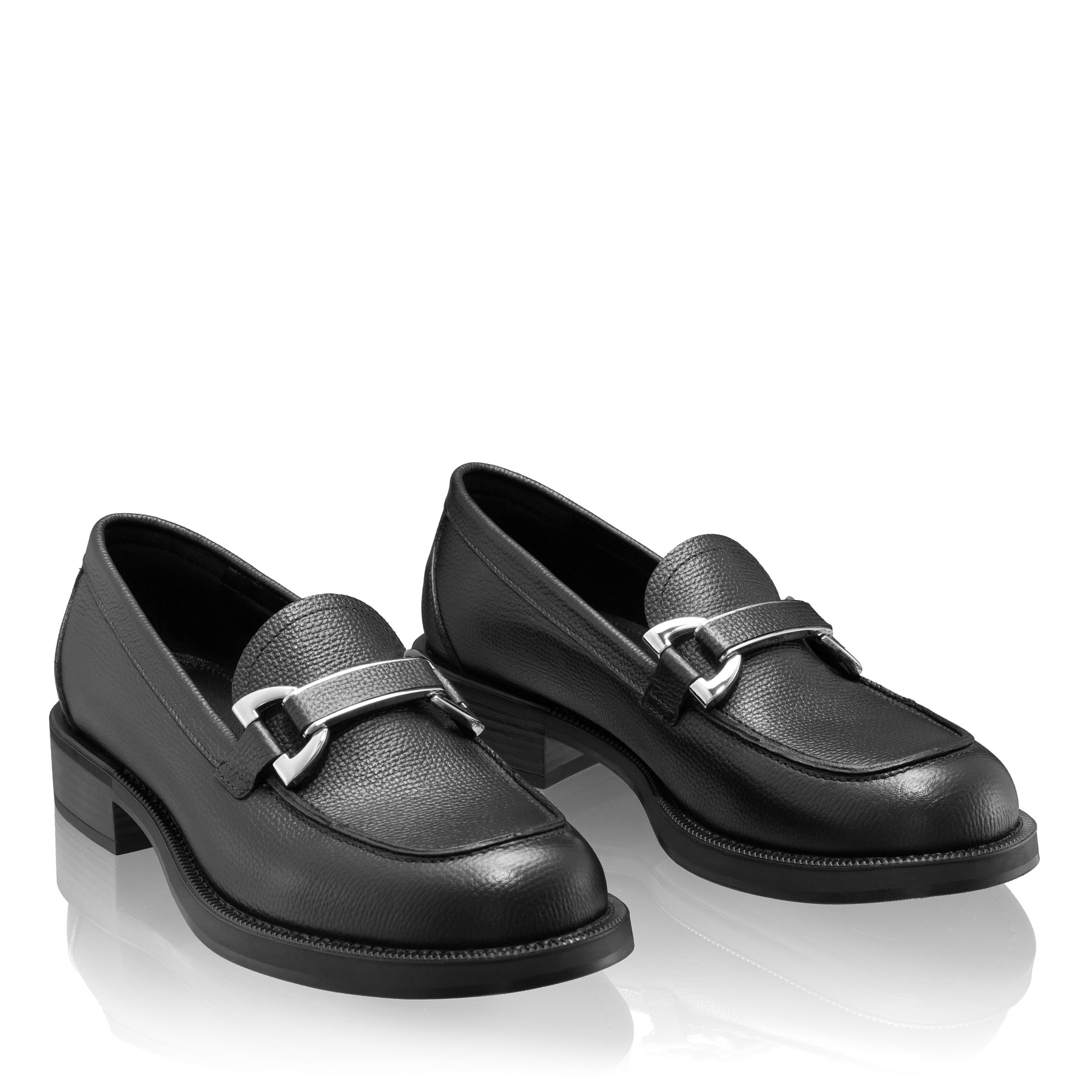Women Casual Loafers 8206 Vitello Black