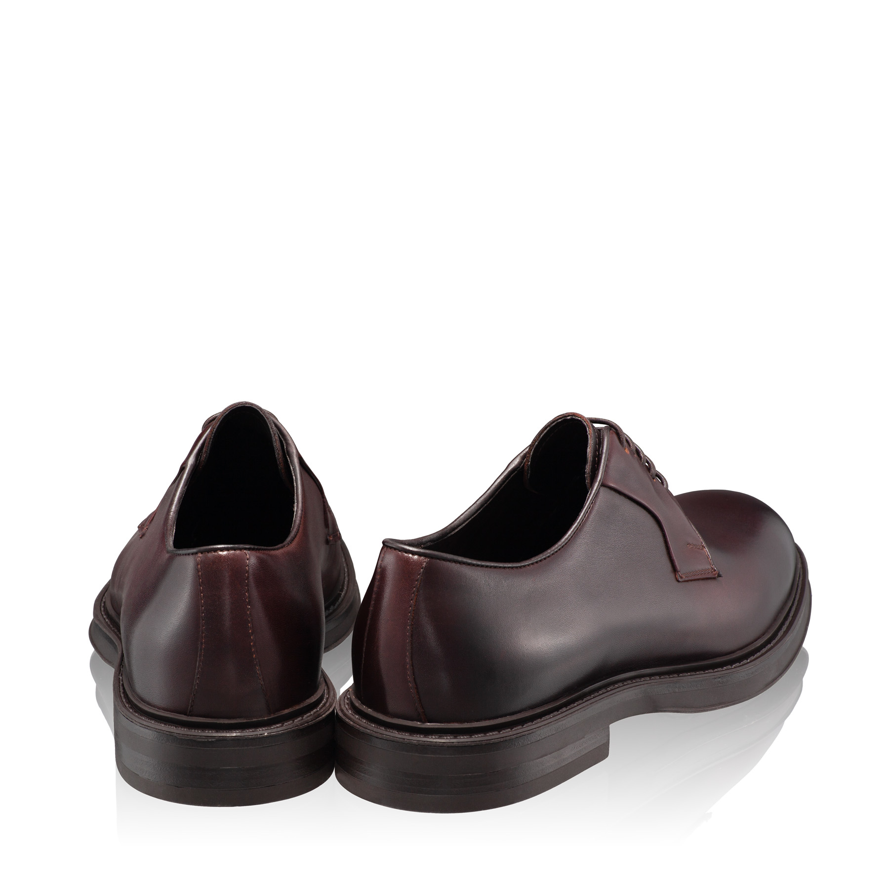 Classic Men Leather Shoes 7641 Vitello T.Moro