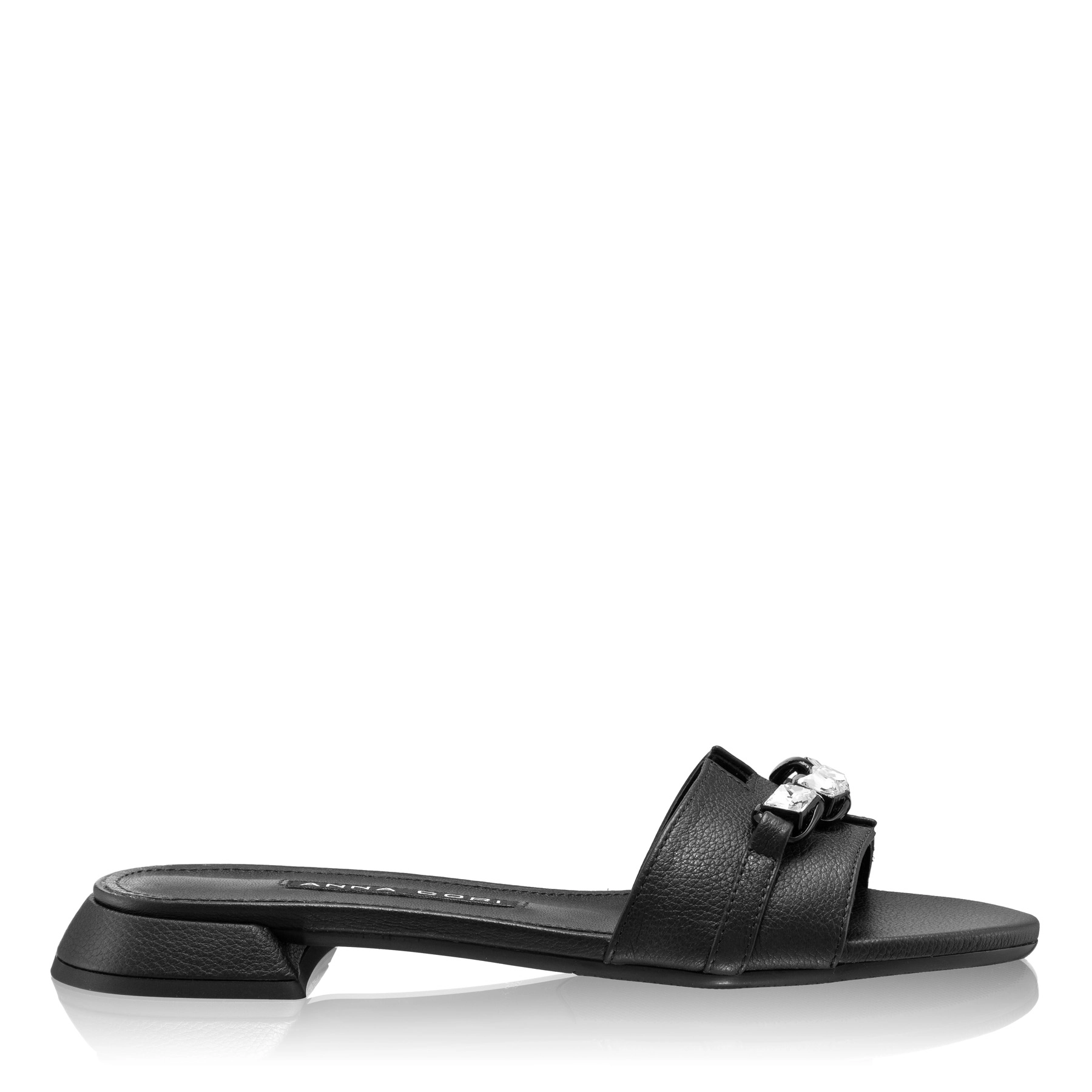 Women Leather Mules 8034 Bottalato Black