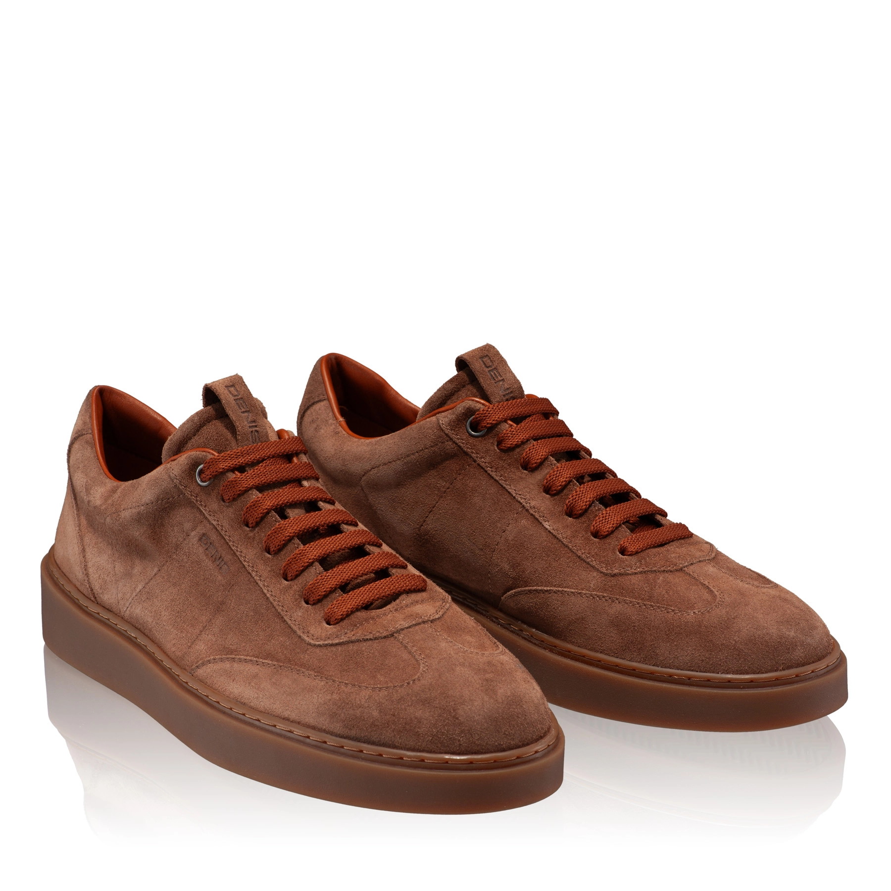 Men Suede Leather Sport Shoes 7610 Crosta Maro