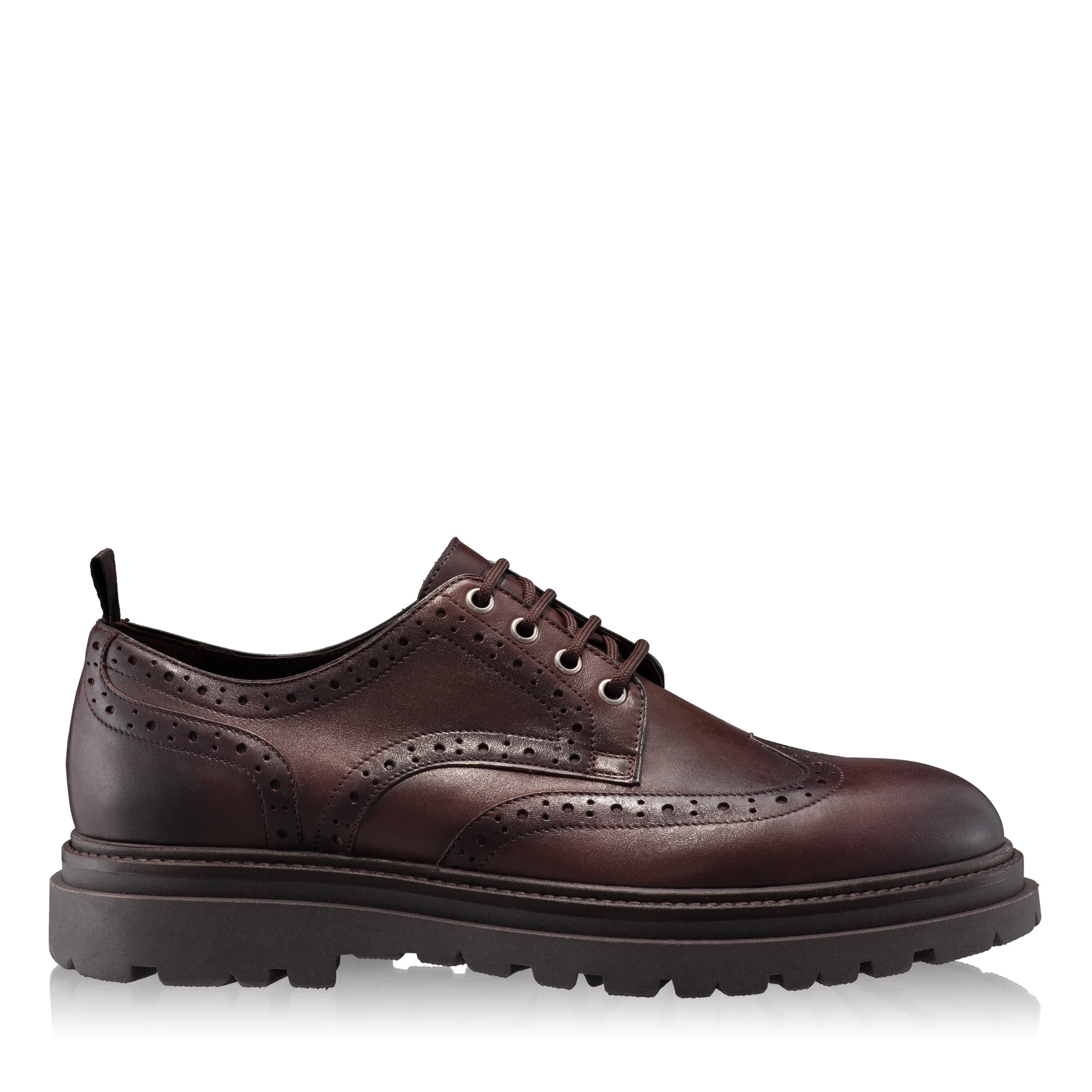 Men Leather Casual Shoes 7319 Vitello T.Moro