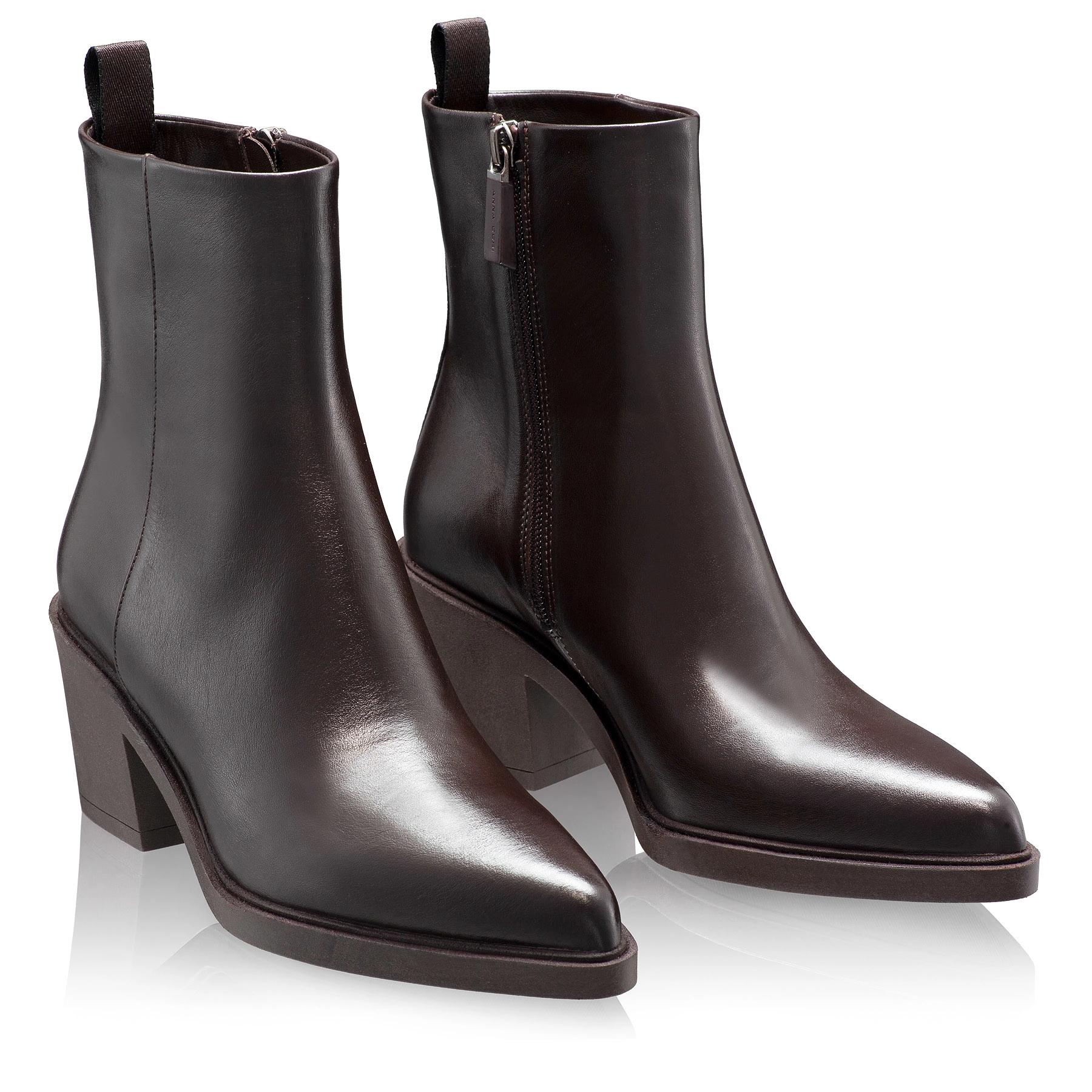 Women Ankle-Boots 7806 Vitello Brown